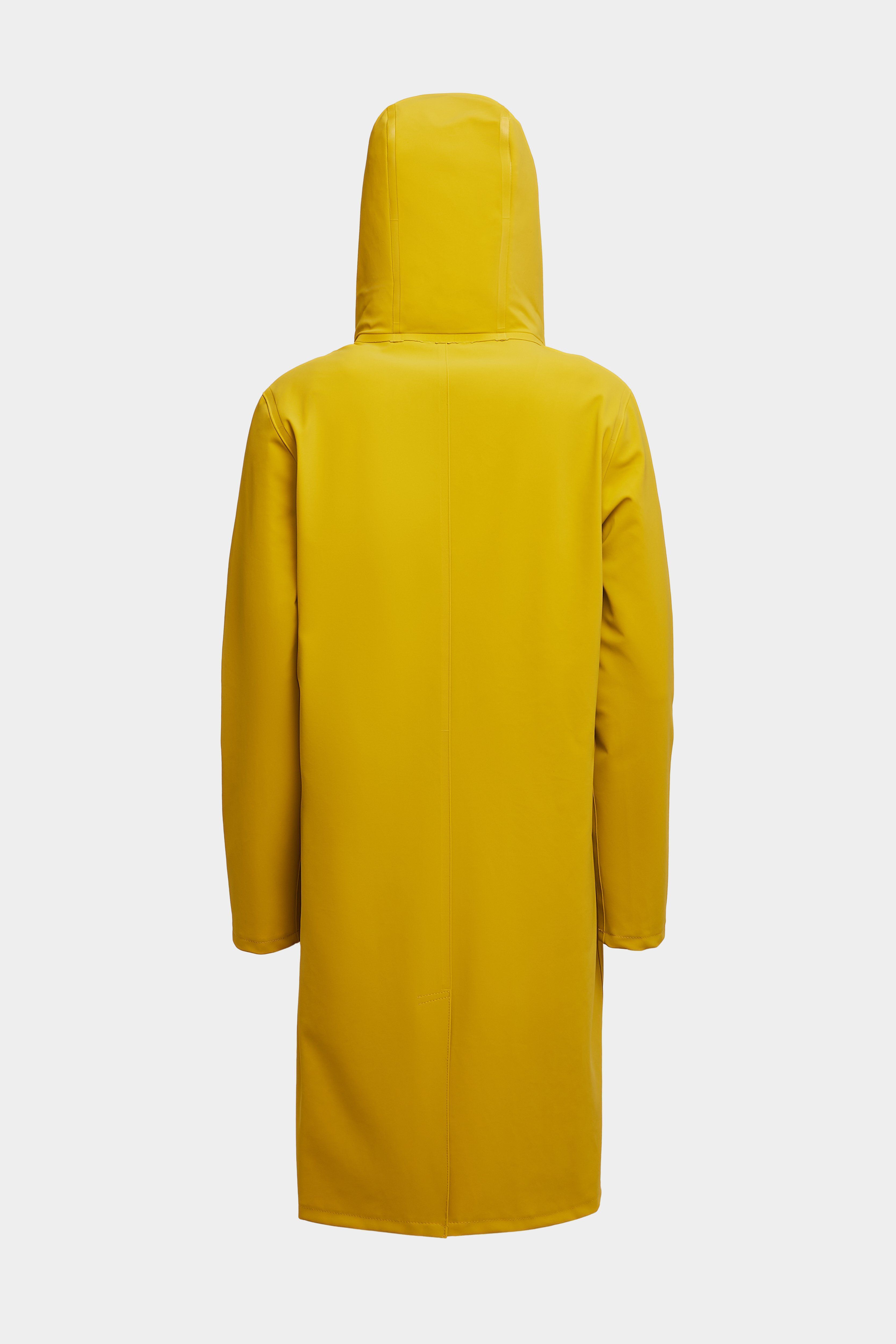 Stockholm Long Matte Raincoat Gold