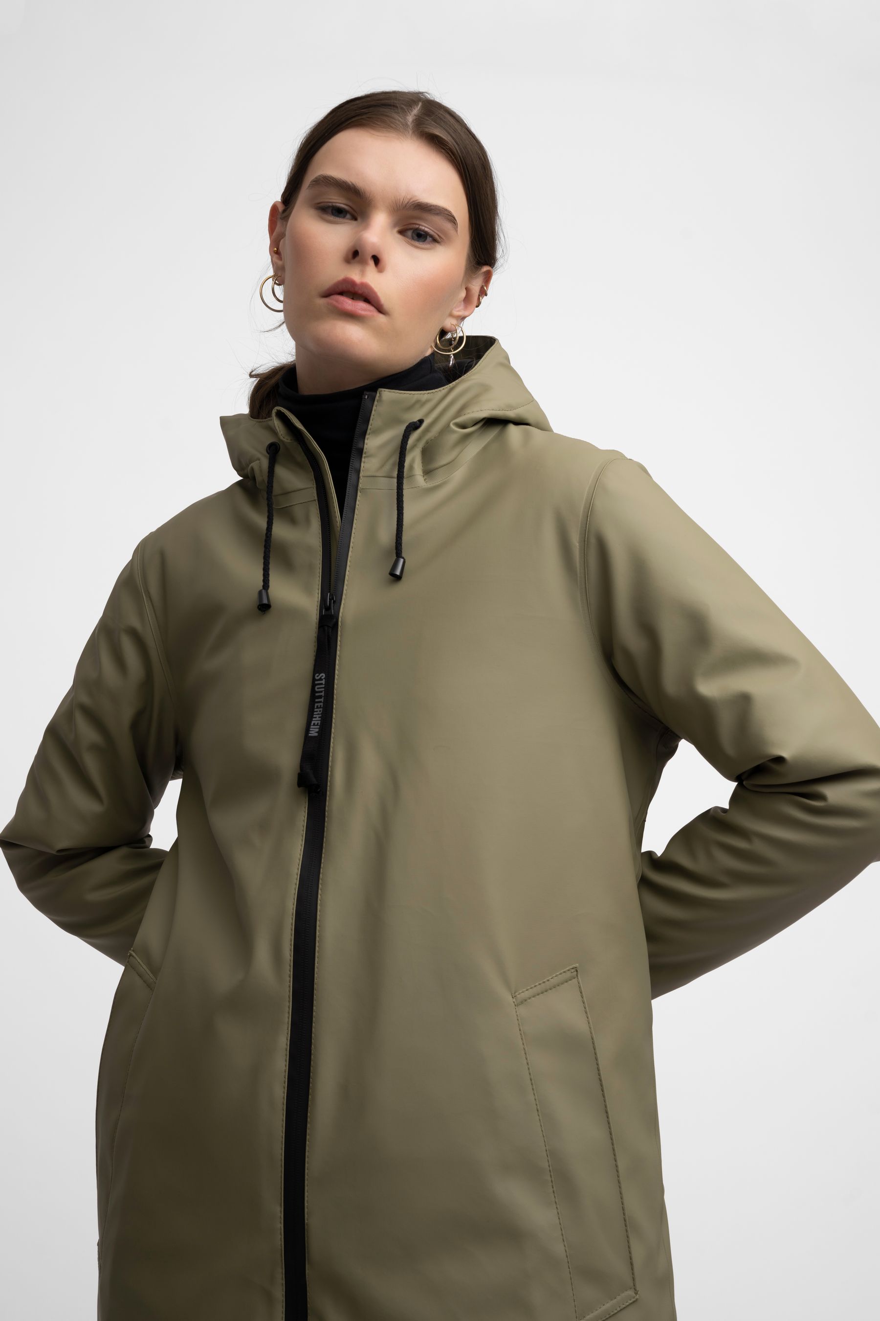 stutterheim stockholm long winter jacket aloe men jackets winter-coats