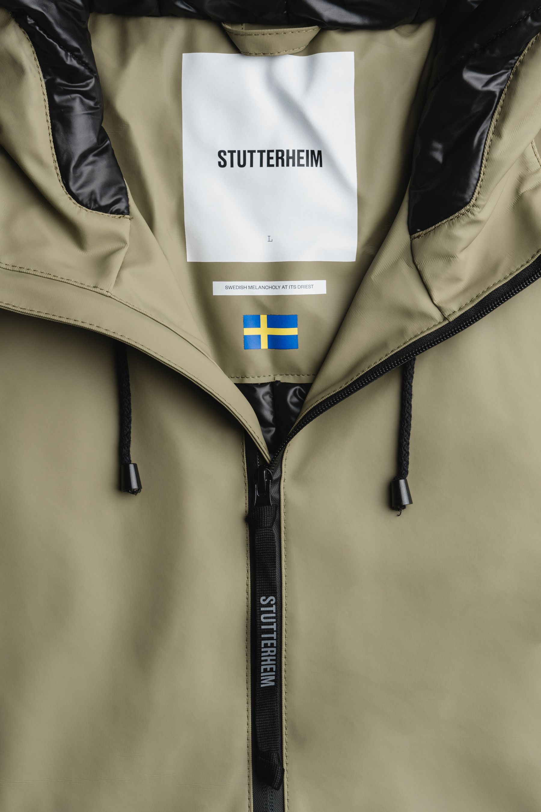 stutterheim stockholm long winter jacket aloe men jackets winter-coats