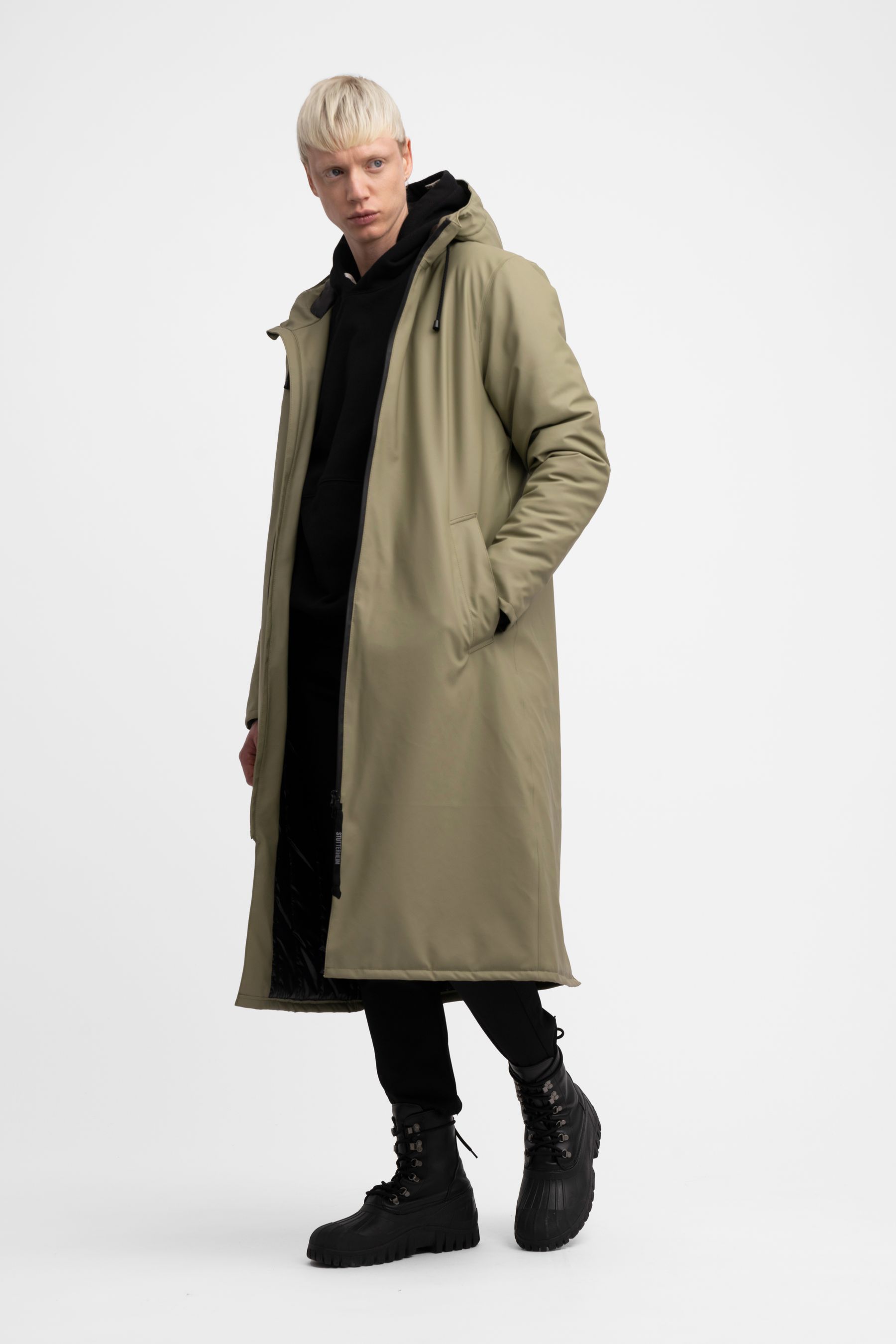 stutterheim stockholm long winter jacket aloe men jackets winter-coats