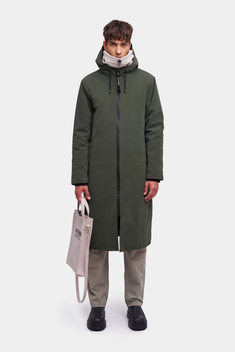 Stutterheim Stockholm Long Matte Winter Jacket