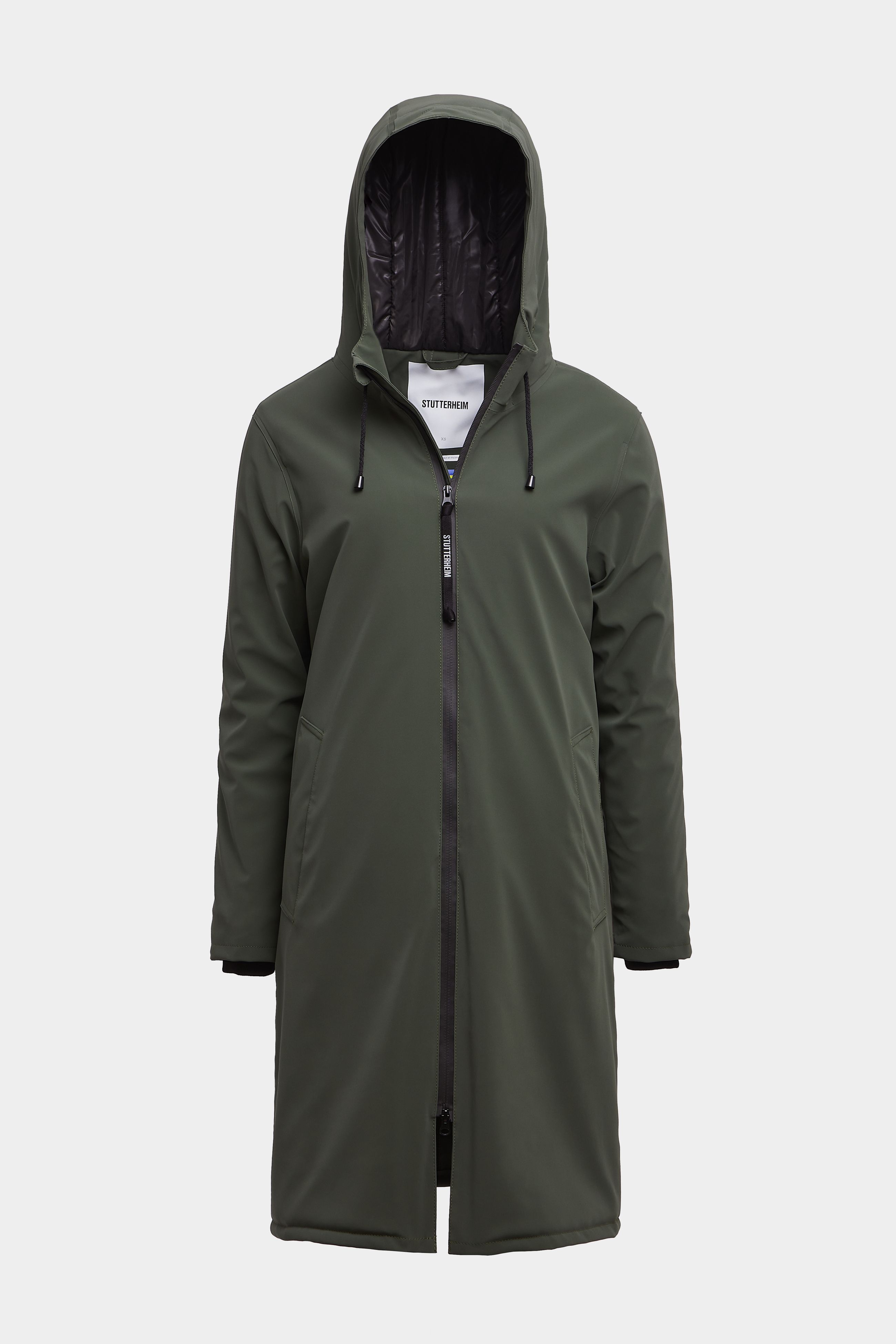 Stutterheim Stockholm Long Matte Winter Jacket