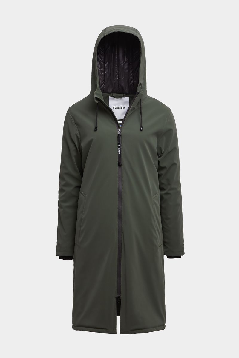 Stutterheim Stockholm Long Matte Winter Jacket