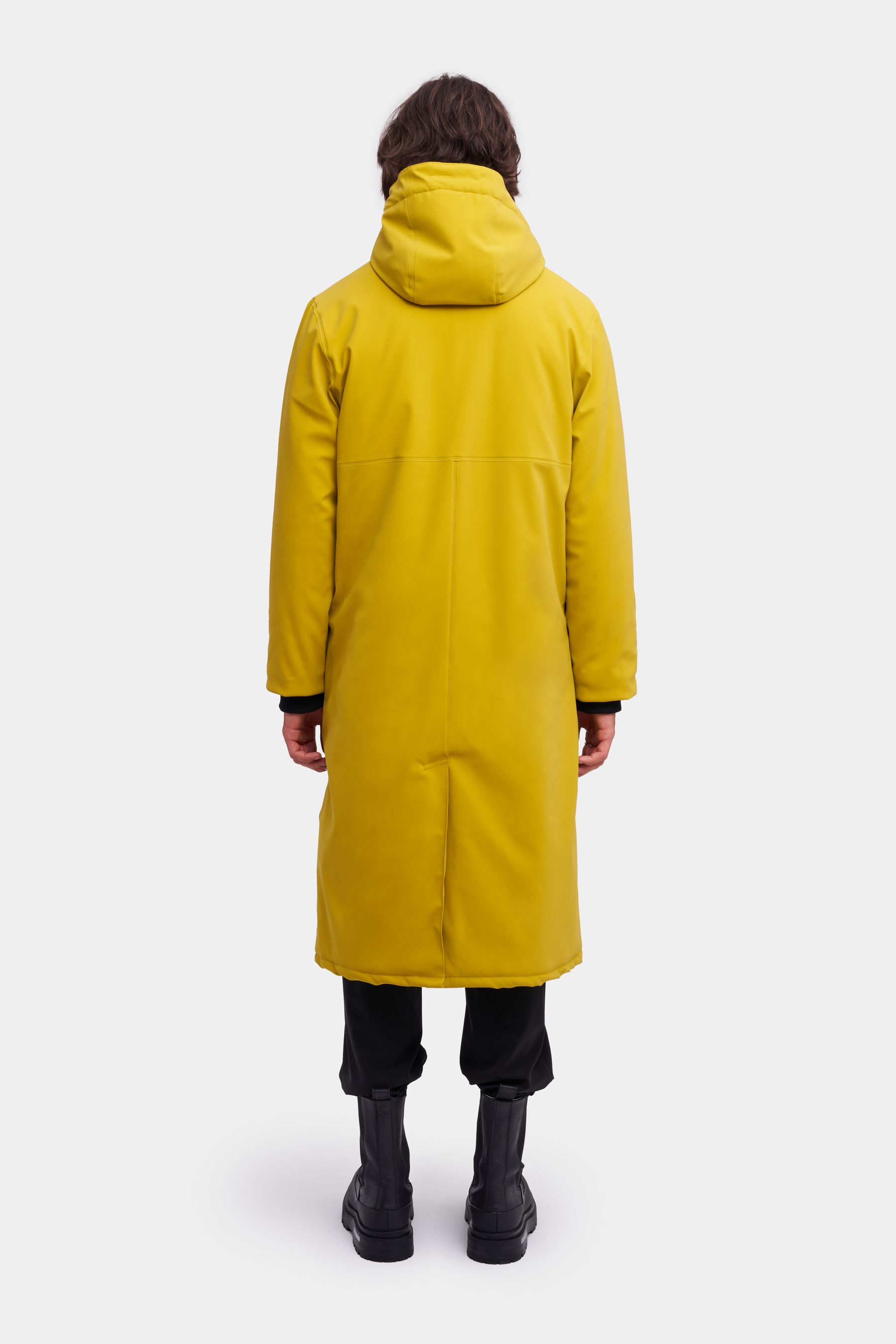 stutterheim stockholm long matte winter jacket gold men jackets winter-coats