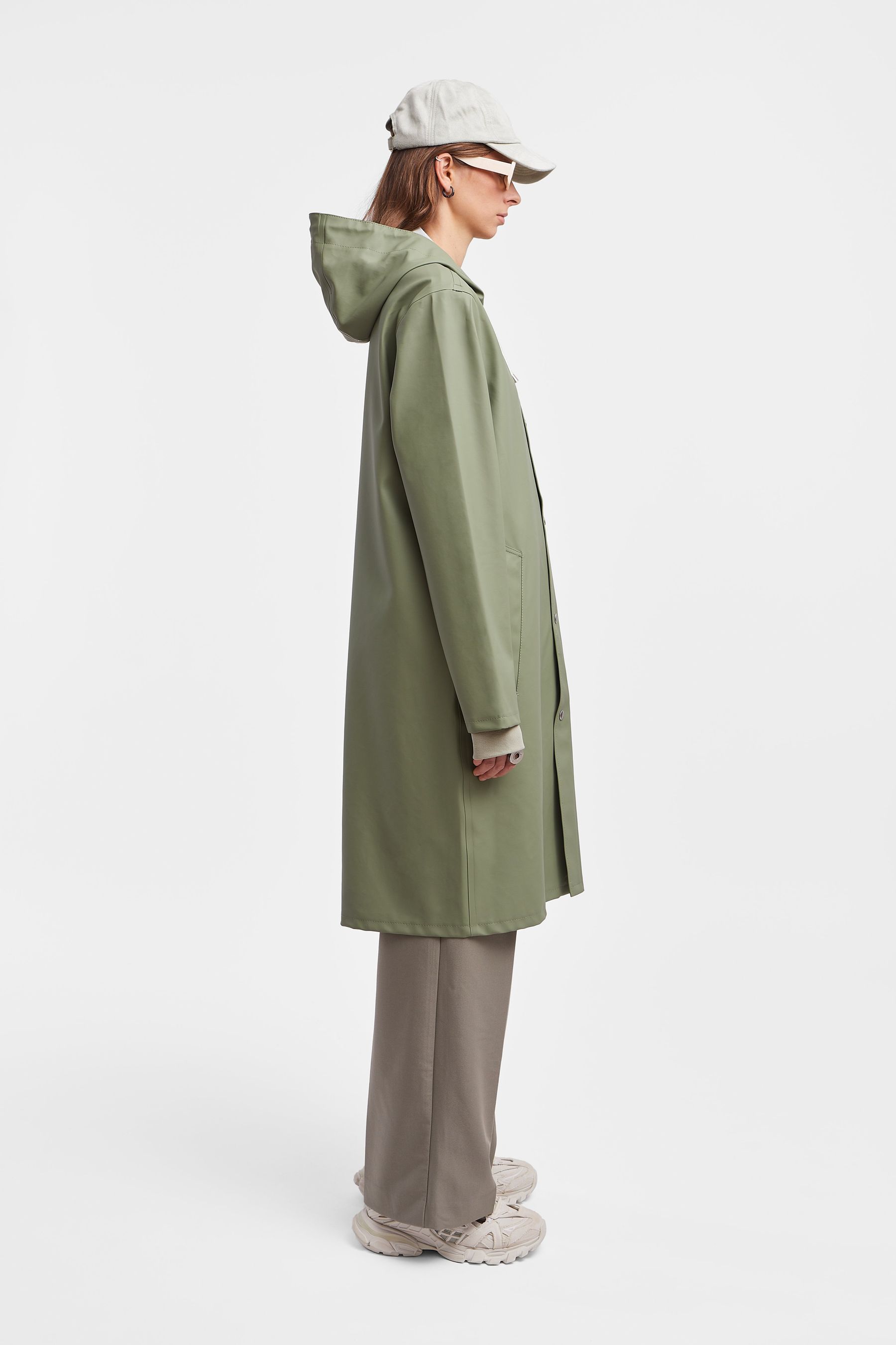stutterheim stockholm long raincoat alf alfa women jackets raincoats