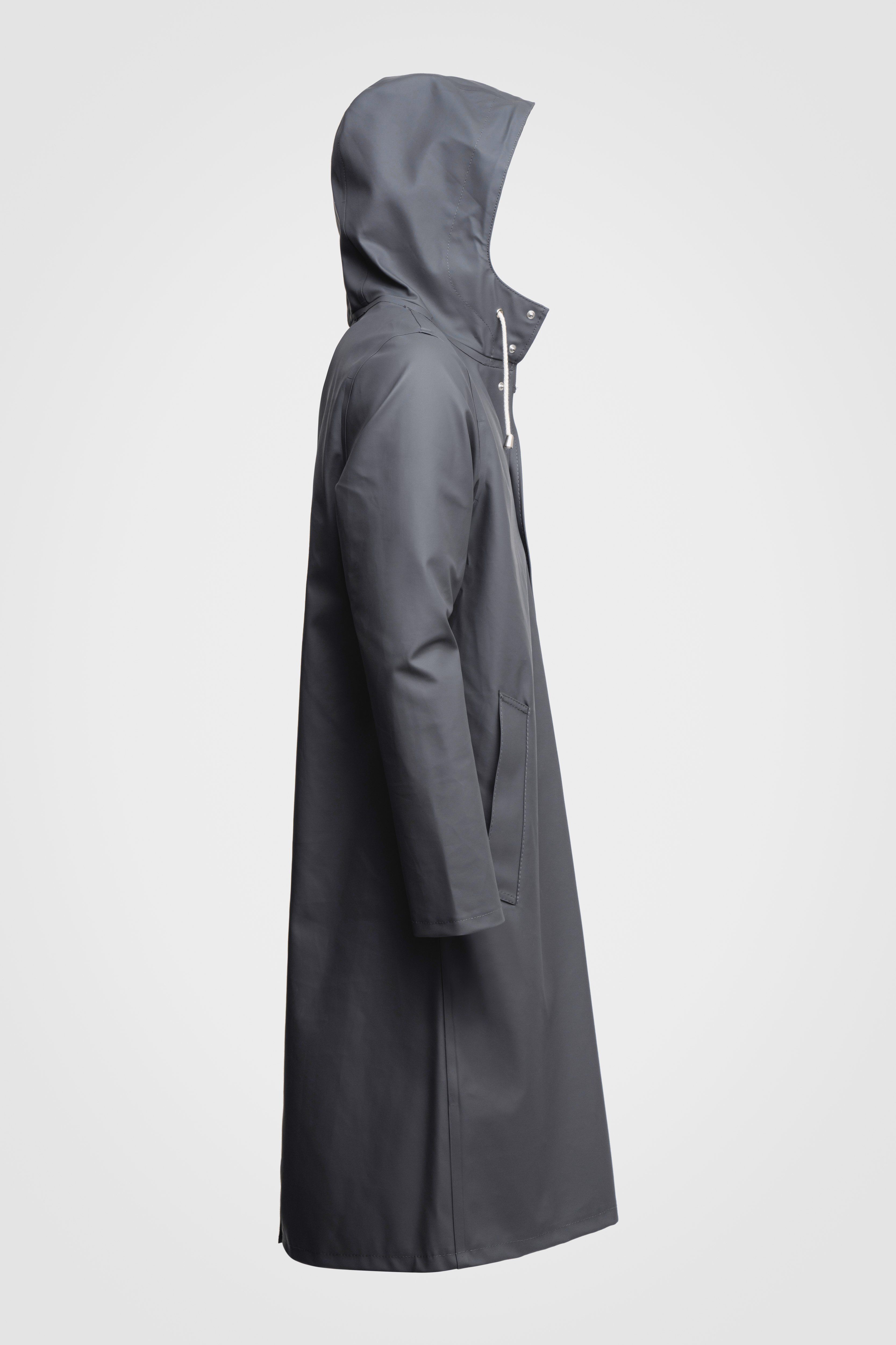 Stockholm Long Raincoat Charcoal STUTTERHEIM JP