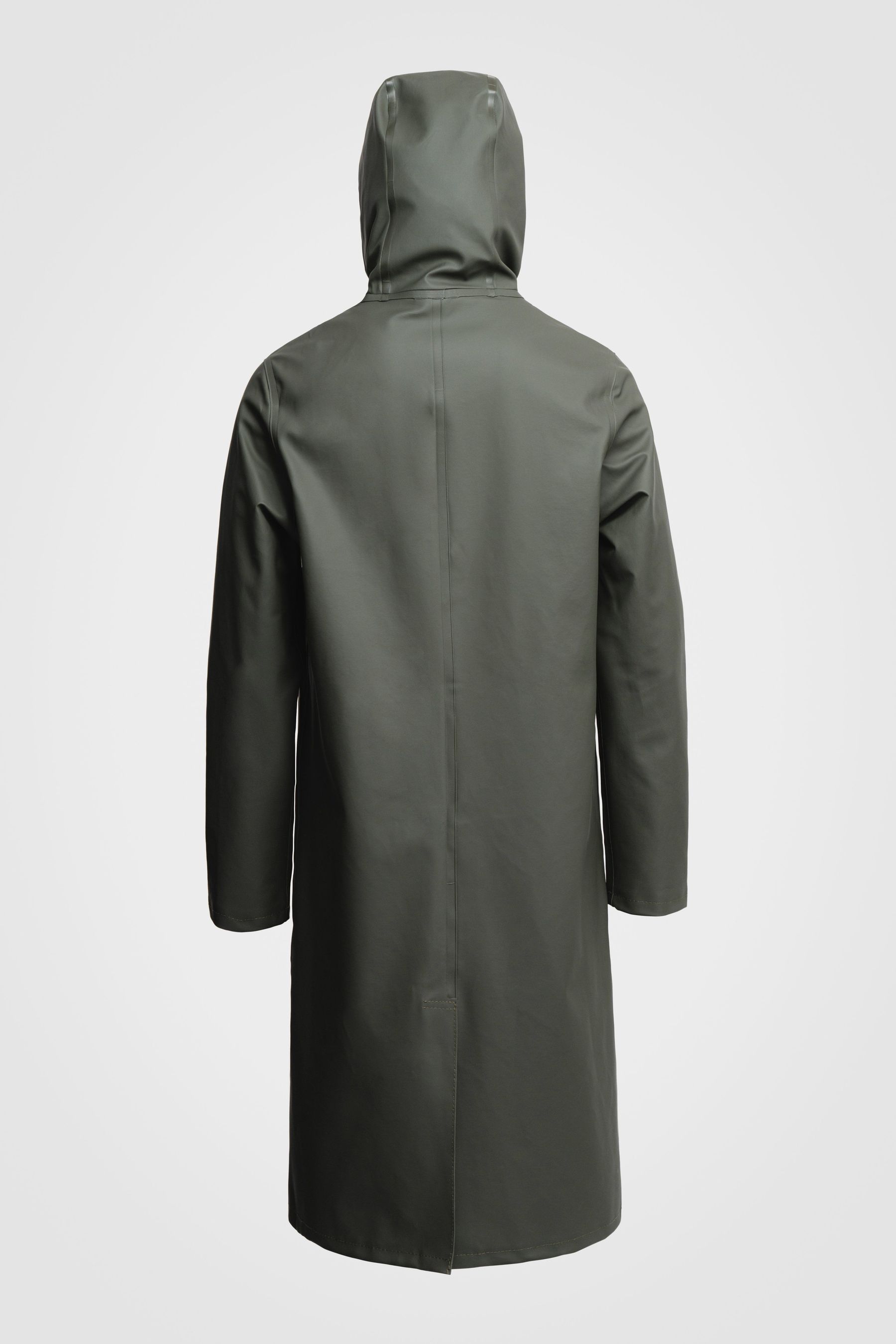 stutterheim stockholm long raincoat green women jackets raincoats