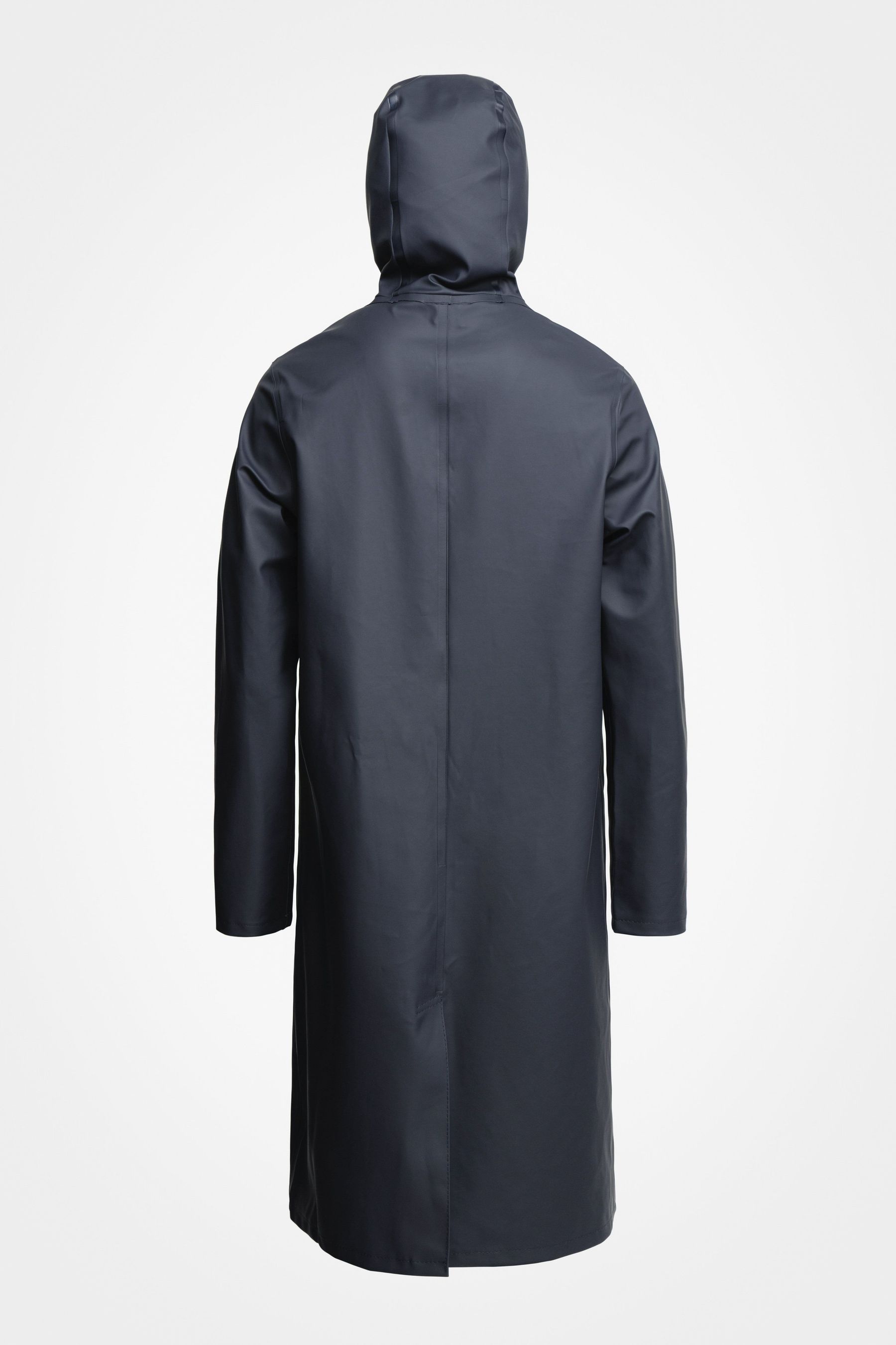 stutterheim stockholm long raincoat navy women jackets raincoats