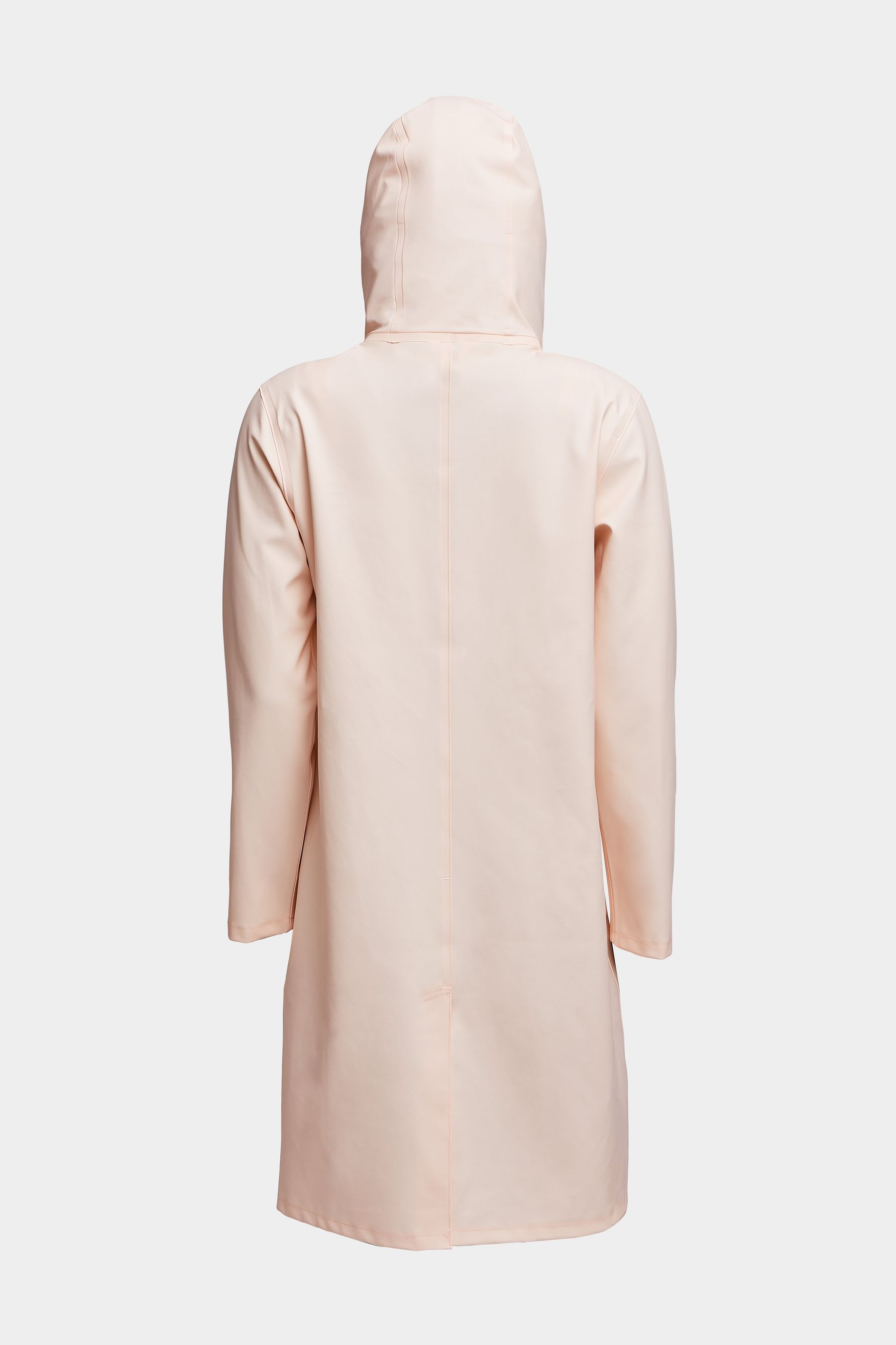 stutterheim stockholm long raincoat peach women jackets raincoats