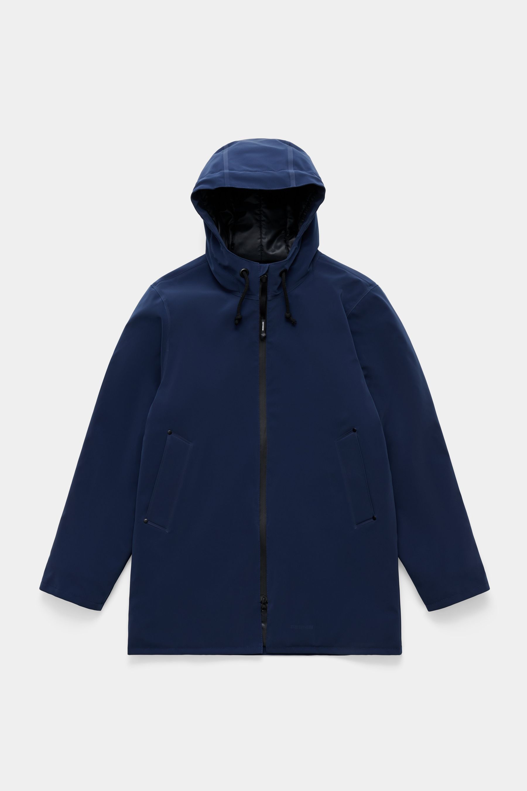 stutterheim stockholm matte winter coat navy men jackets winter-coats
