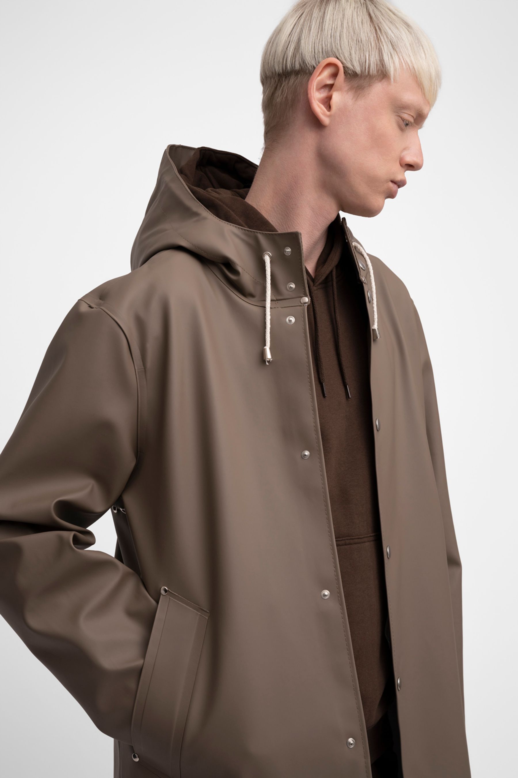 stutterheim stockholm raincoat mole men jackets raincoats