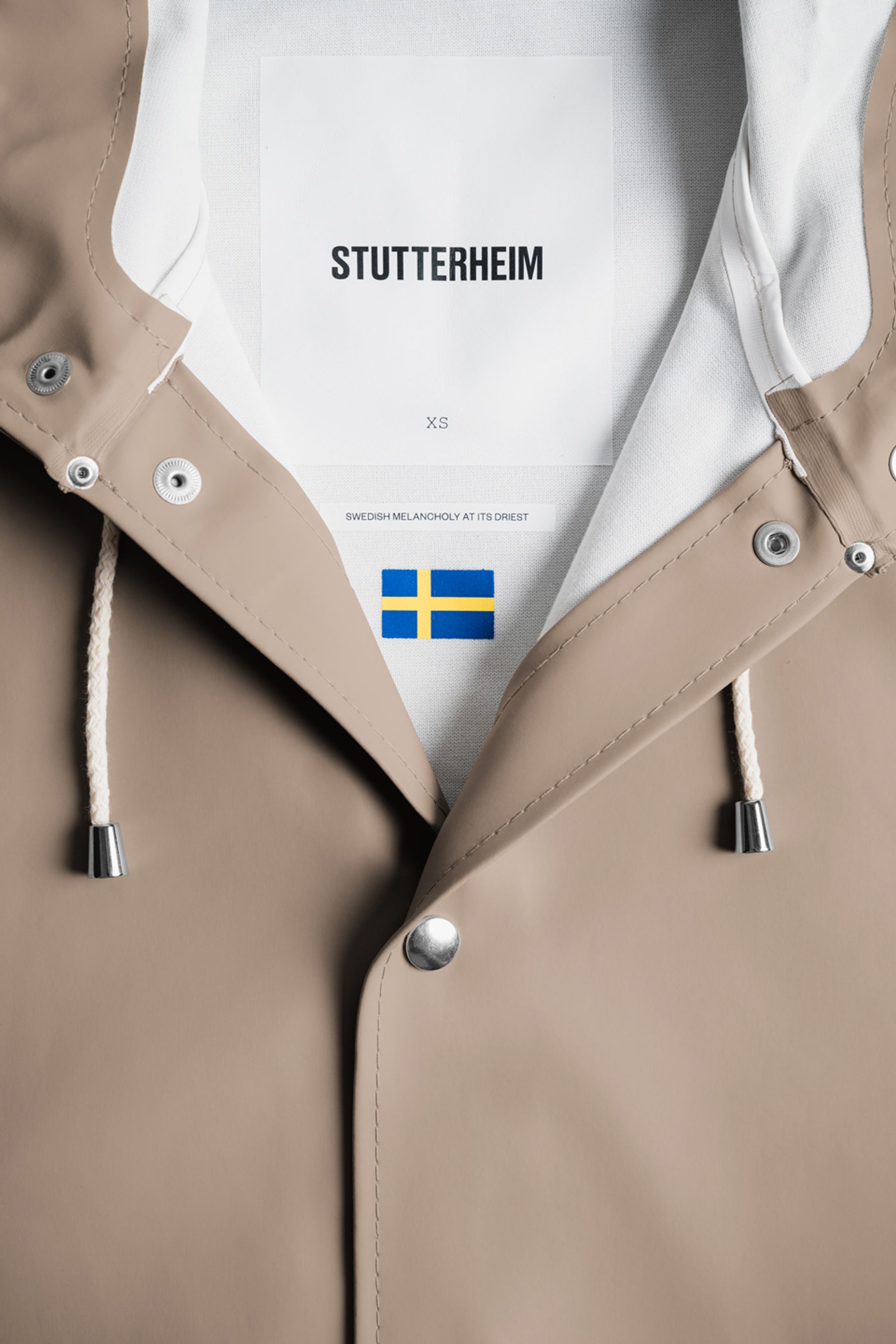 stutterheim stockholm raincoat mole men jackets raincoats