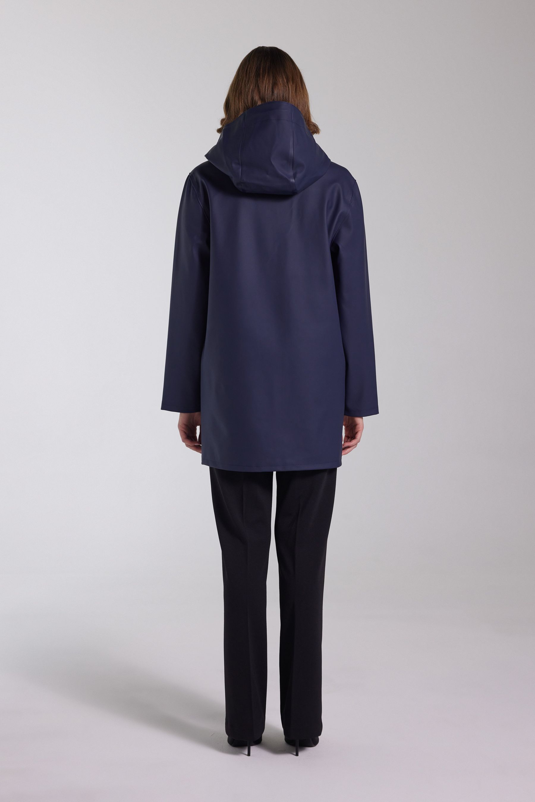 stutterheim stockholm raincoat navy men jackets raincoats