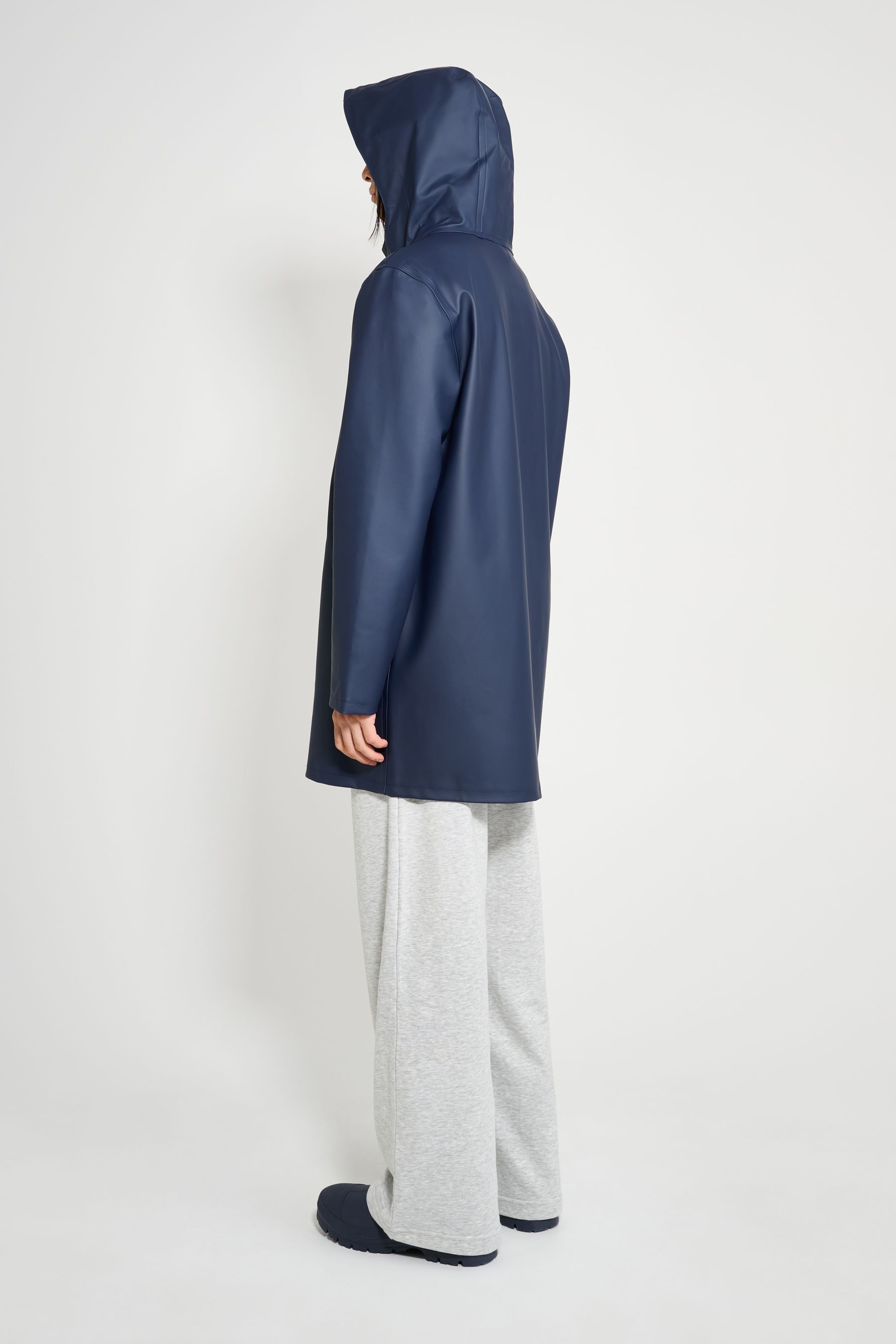 stutterheim stockholm raincoat navy men jackets raincoats