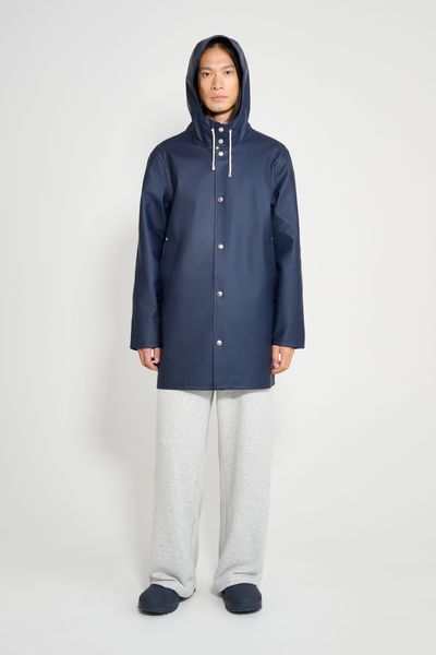 Stockholm Original Raincoat Navy | STUTTERHEIM US