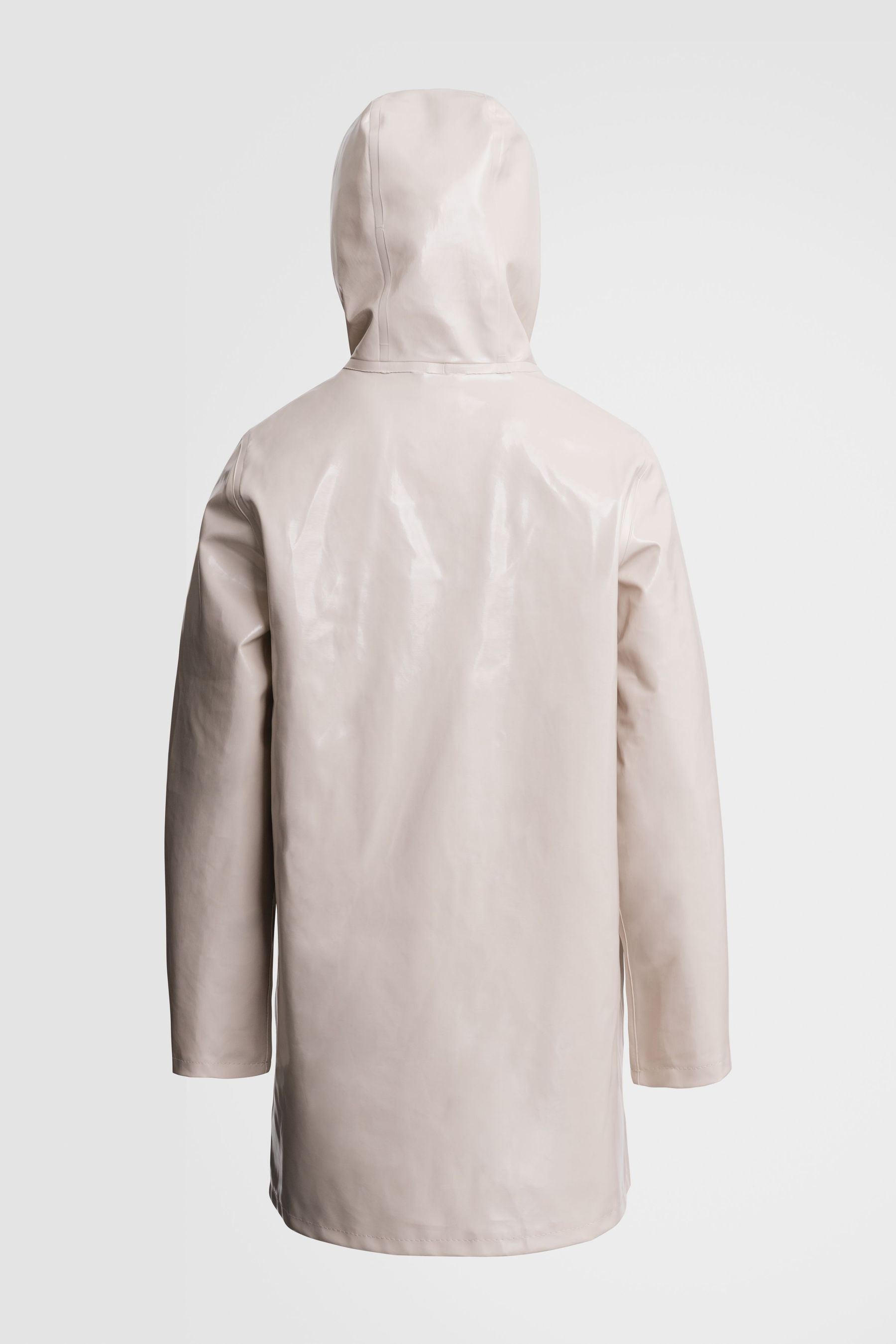stutterheim stockholm opal raincoat light sand men jackets raincoats