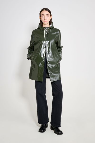 Stockholm Opal Raincoat Green | STUTTERHEIM US