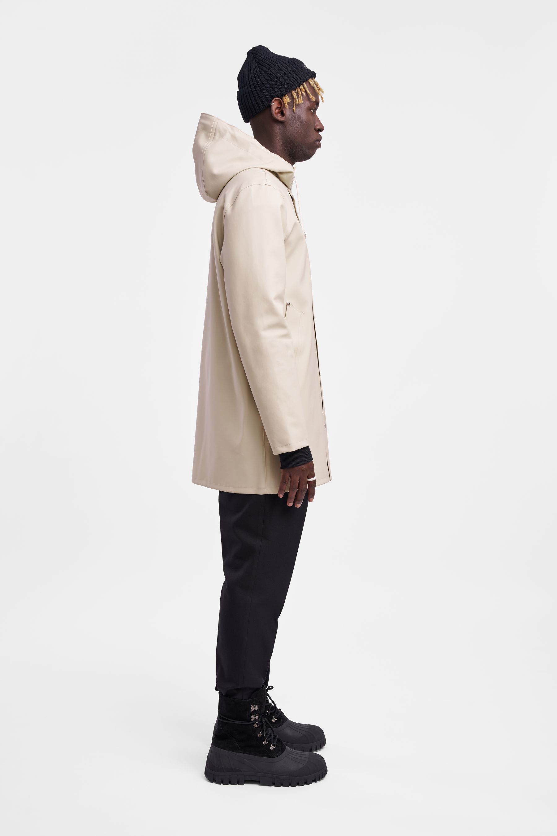 stutterheim stockholm raincoat oyster men jackets raincoats