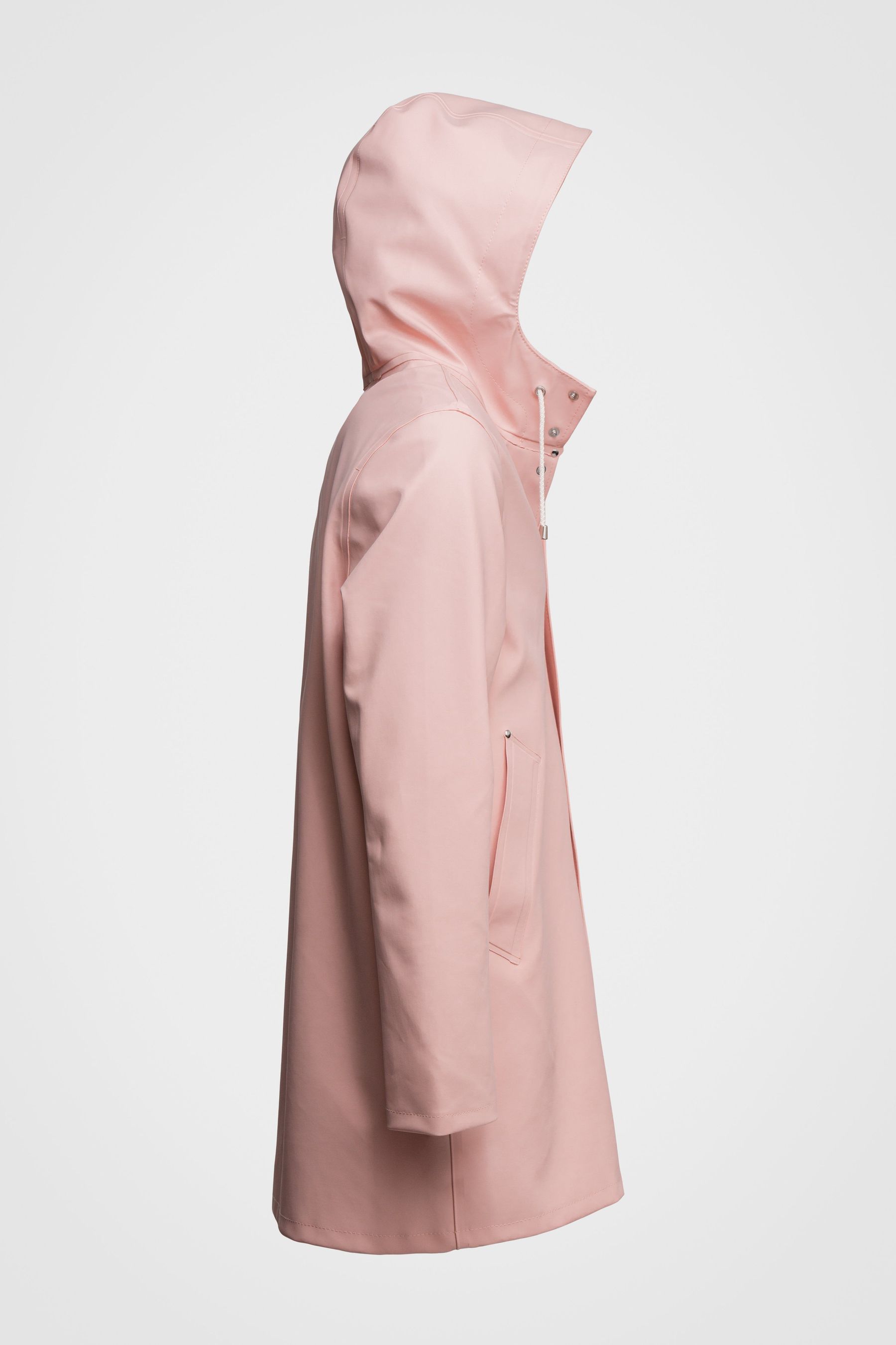 stutterheim stockholm raincoat pale pink men jackets raincoats