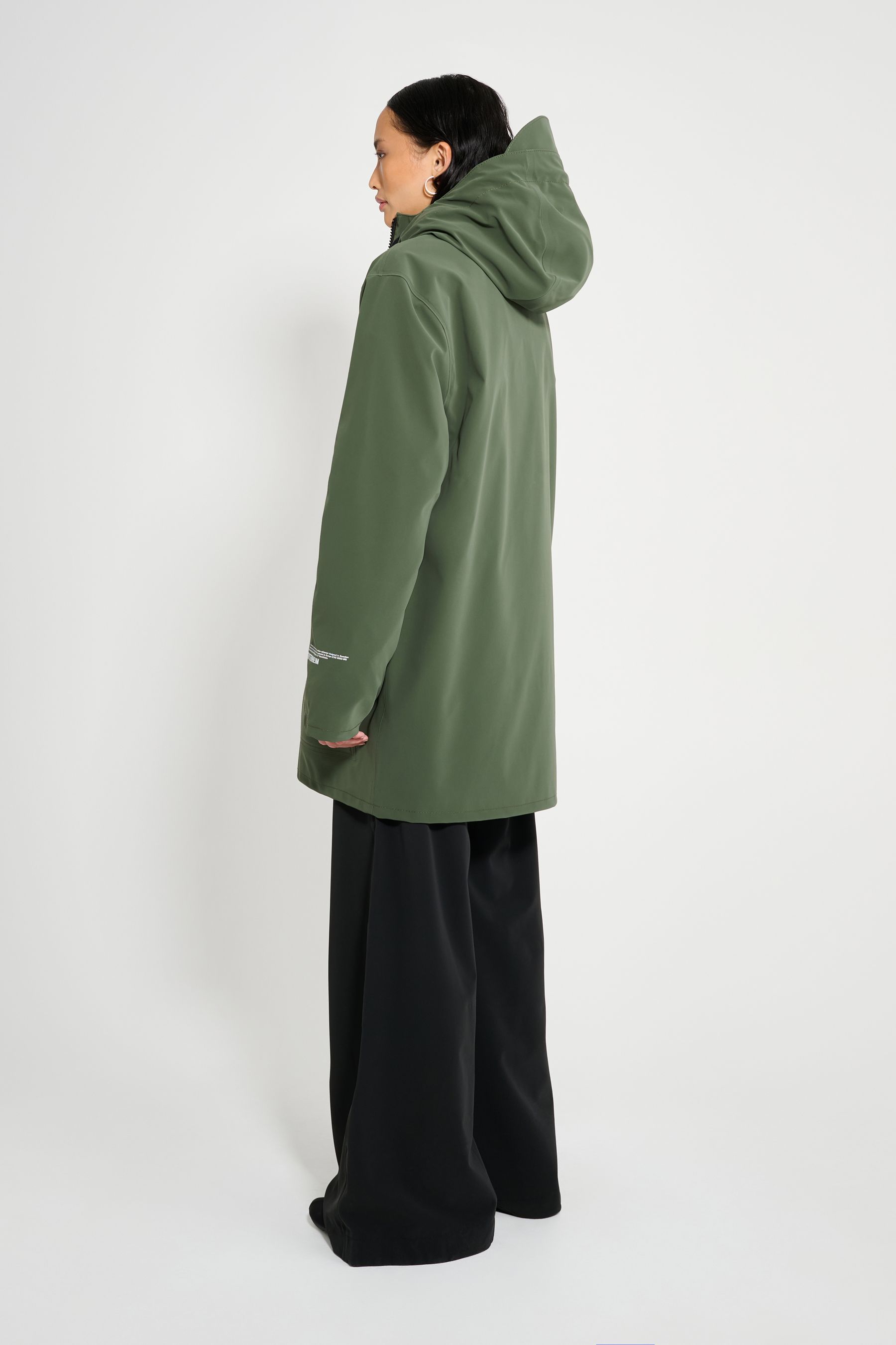 stutterheim stockholm patch green women jackets
