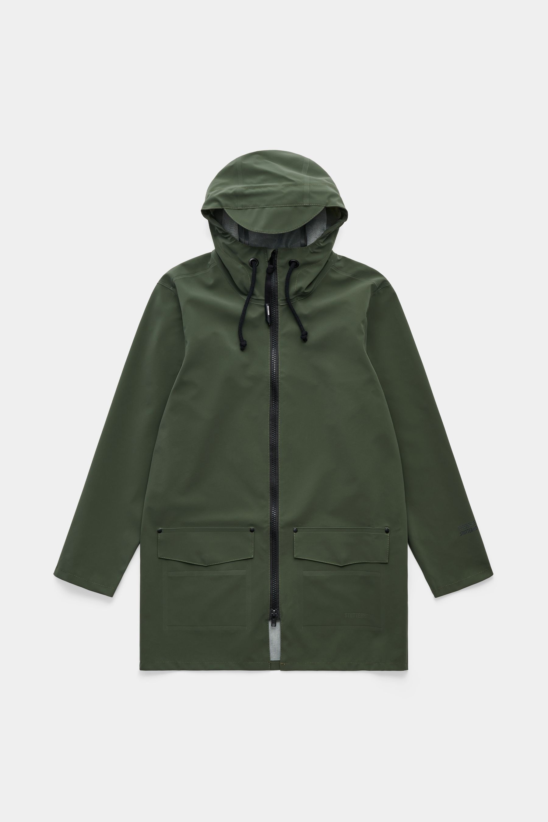 stutterheim stockholm patch green men jackets raincoats