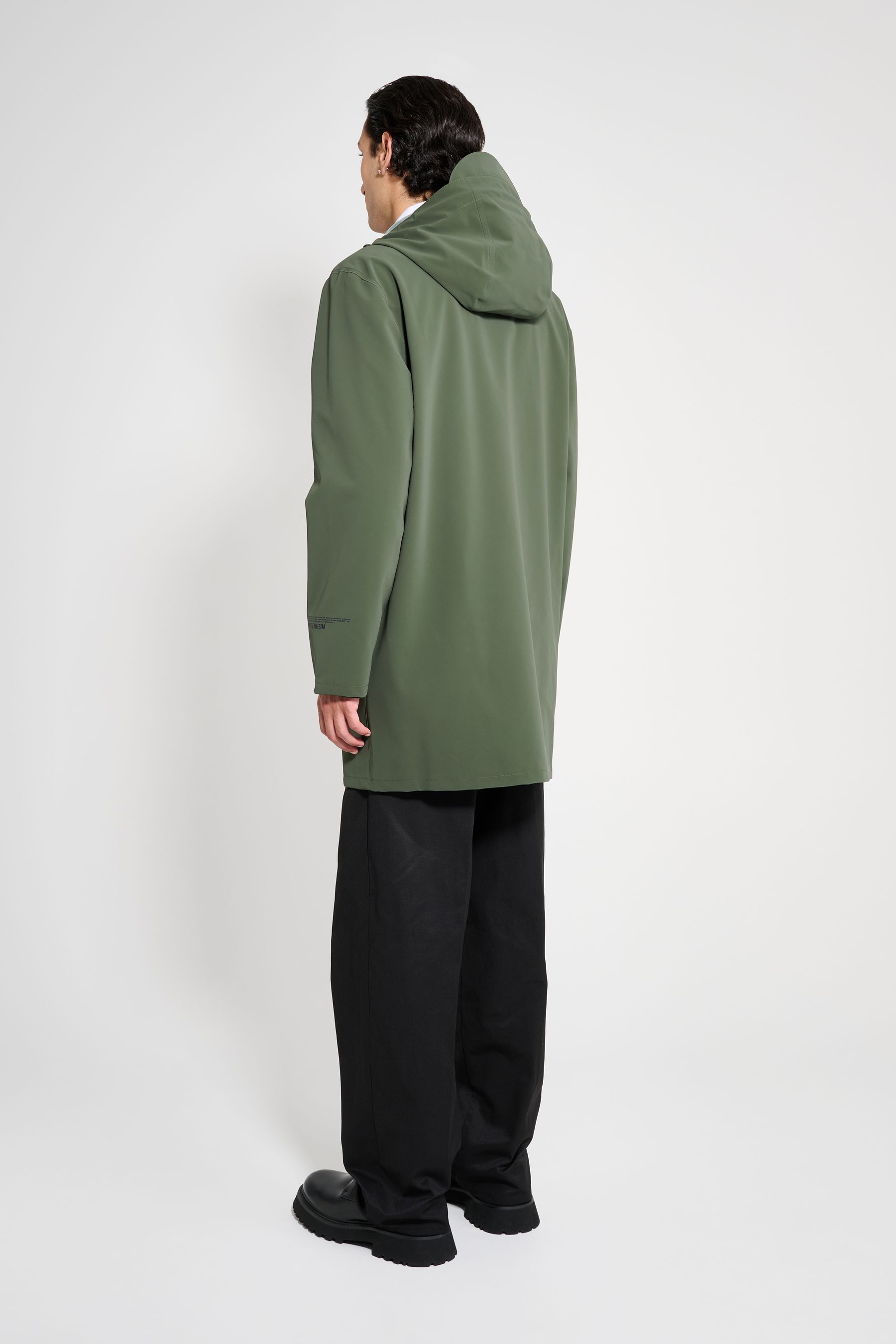 stutterheim stockholm patch green men jackets raincoats