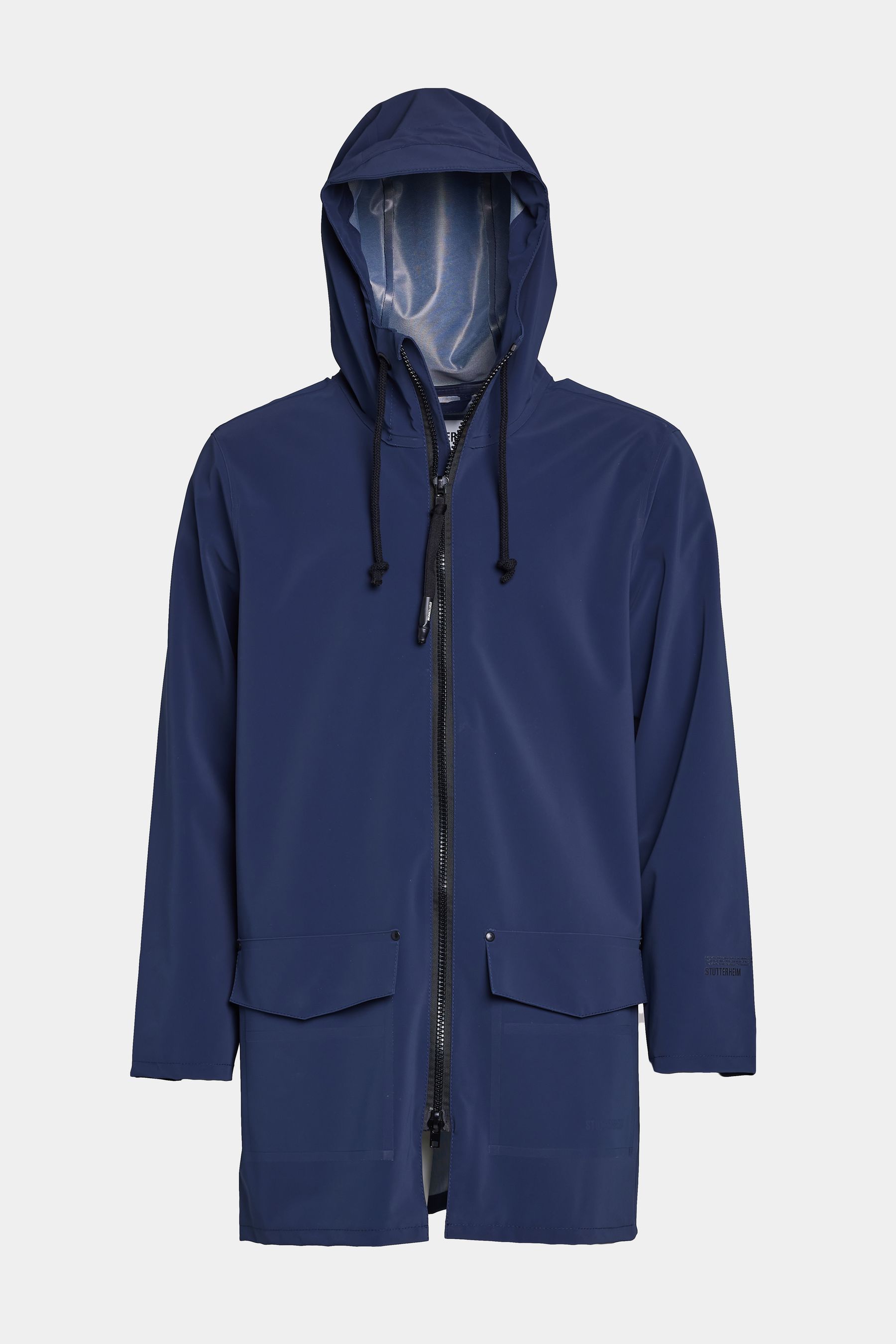 stutterheim stockholm patch navy men jackets raincoats