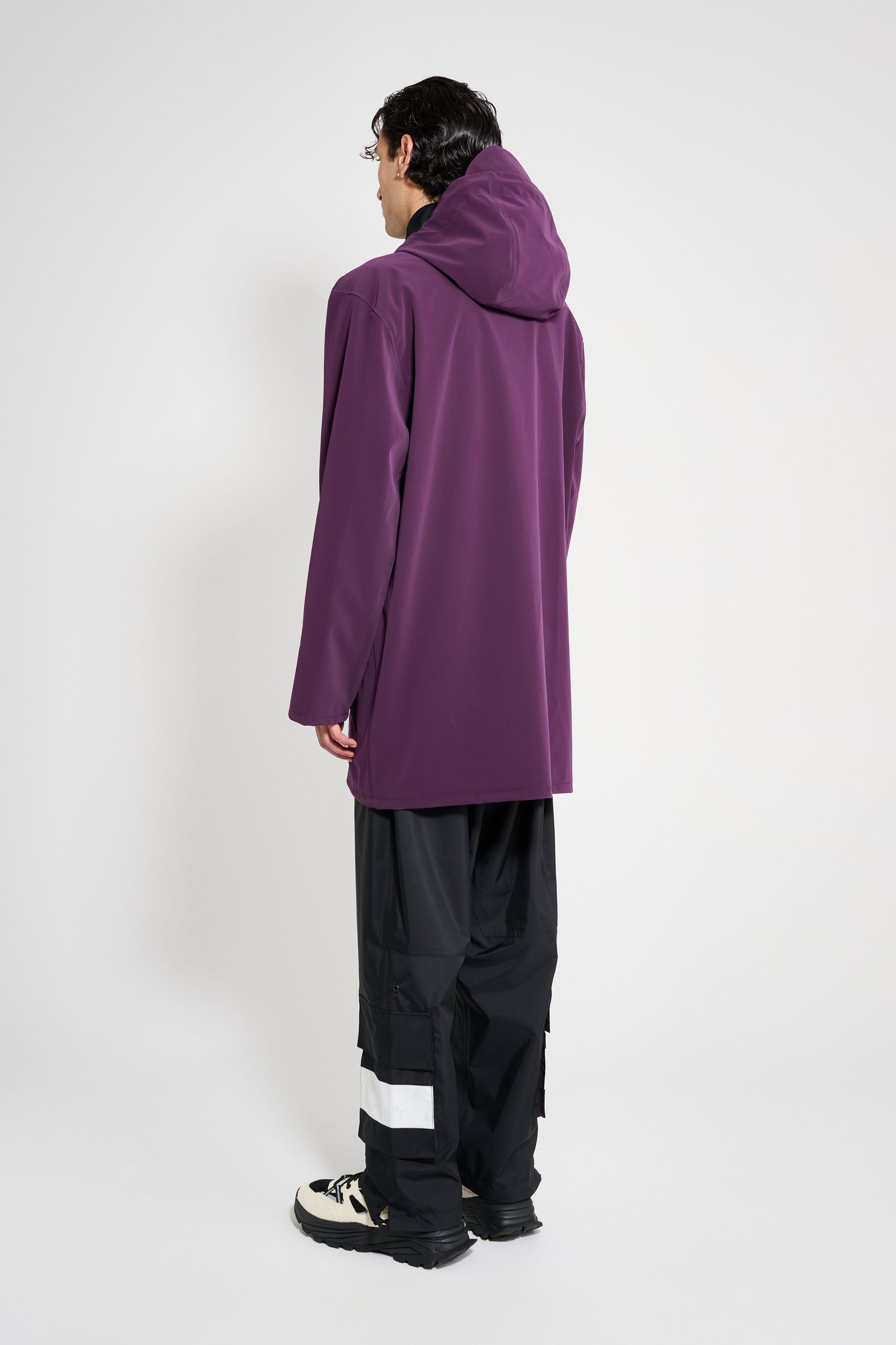 stutterheim stockholm patch purple haze men jackets raincoats