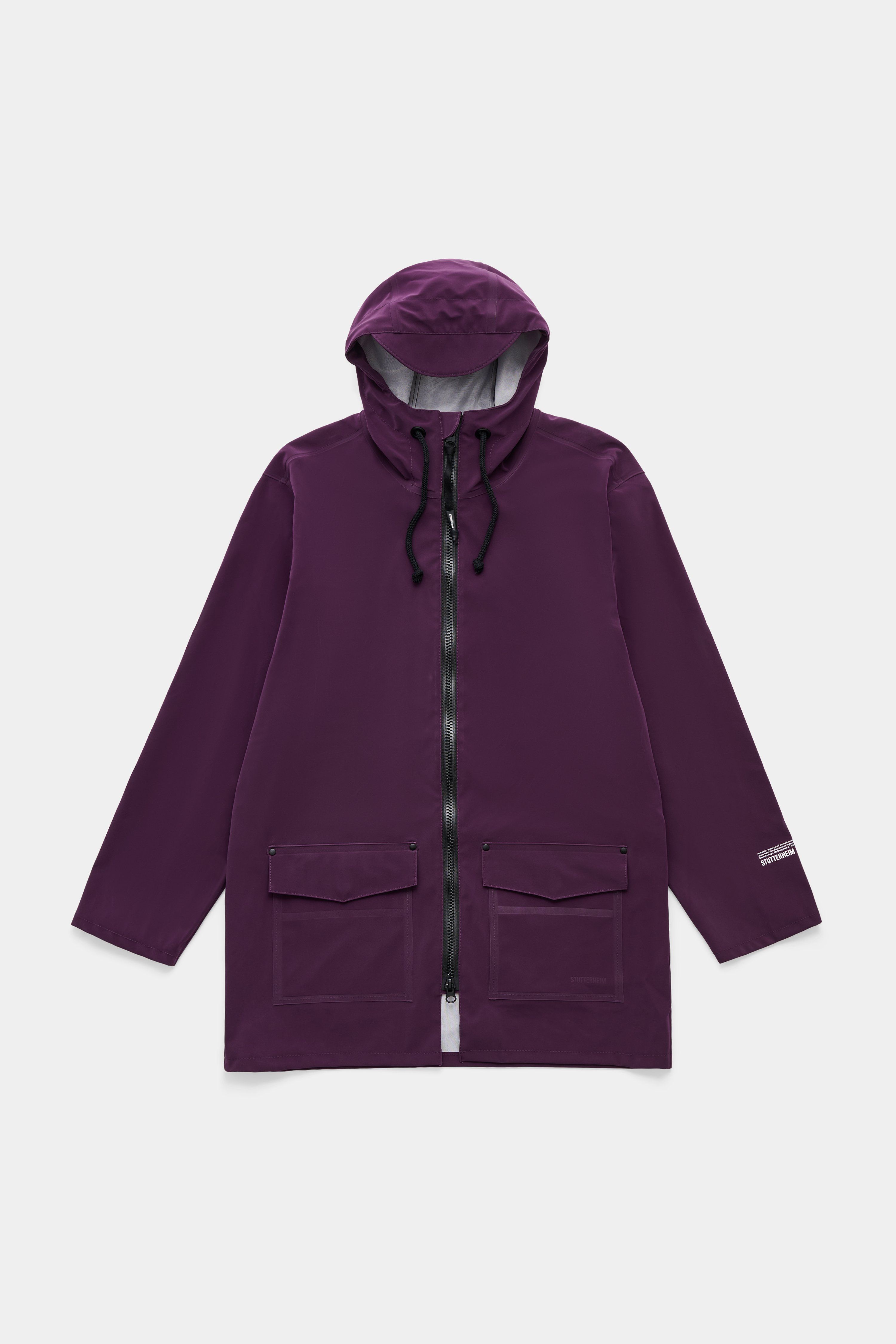 Stockholm Patch Raincoat Purple Haze | STUTTERHEIM US