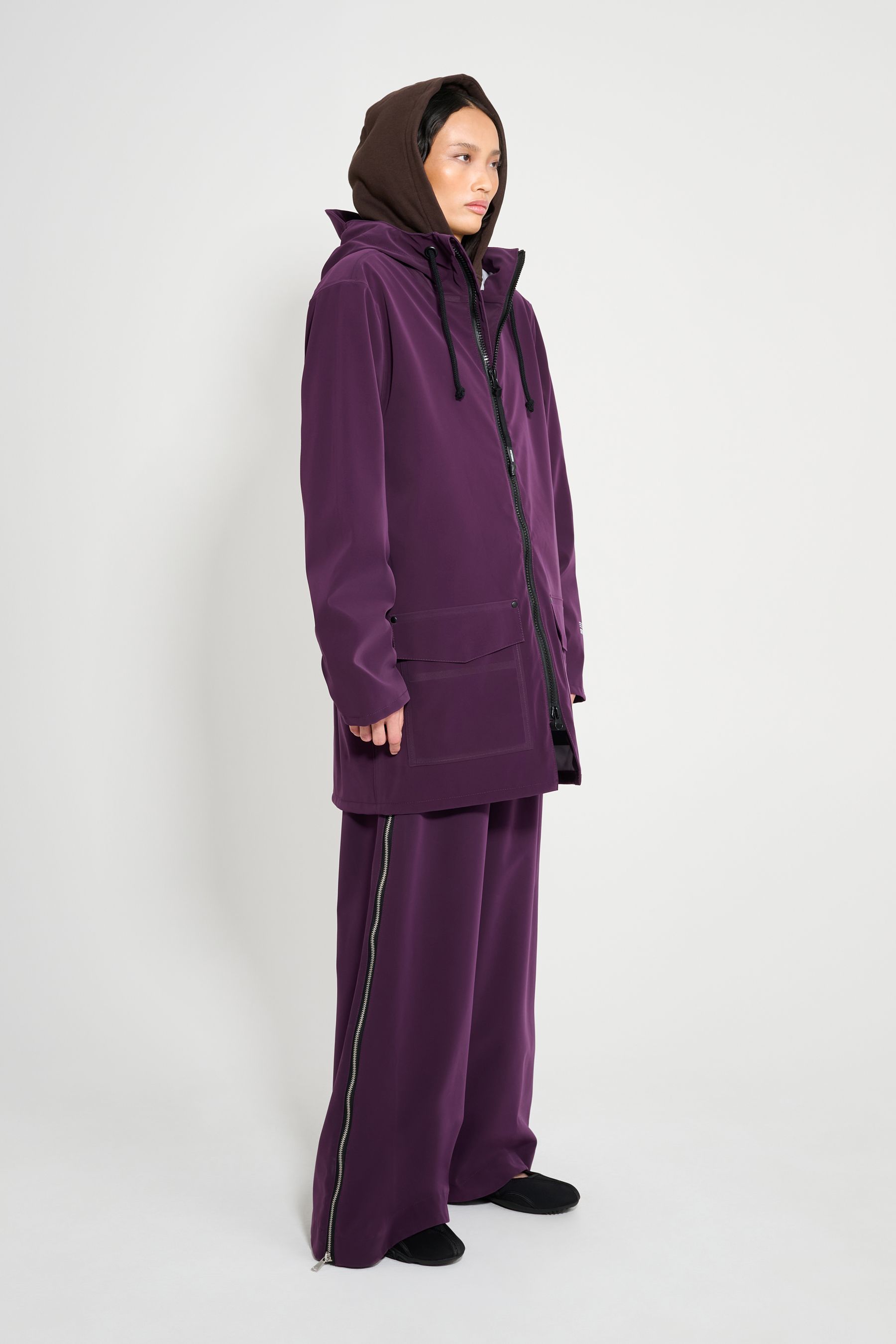 stutterheim stockholm patch purple haze women jackets