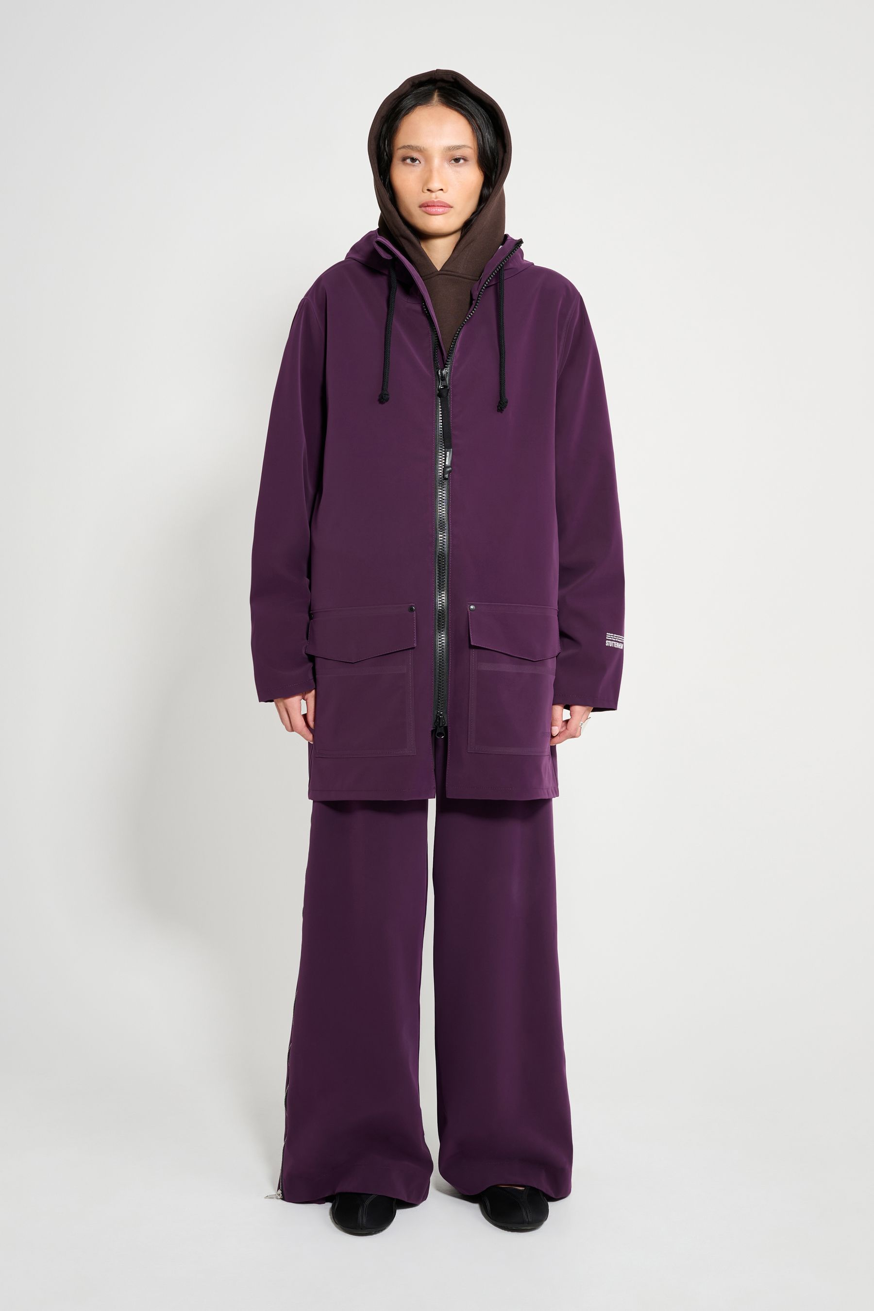 stutterheim stockholm patch purple haze women jackets