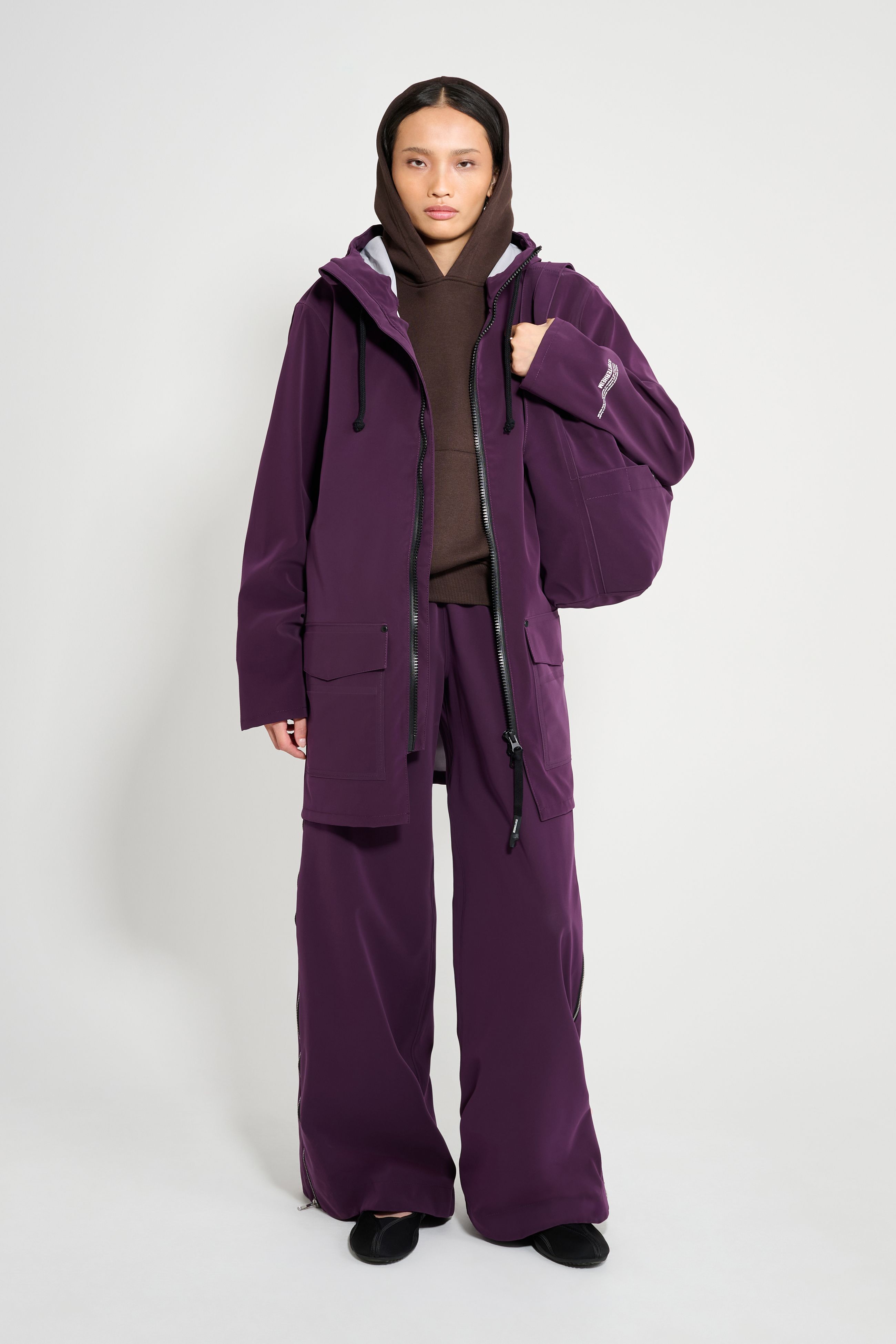 stutterheim stockholm patch purple haze women jackets