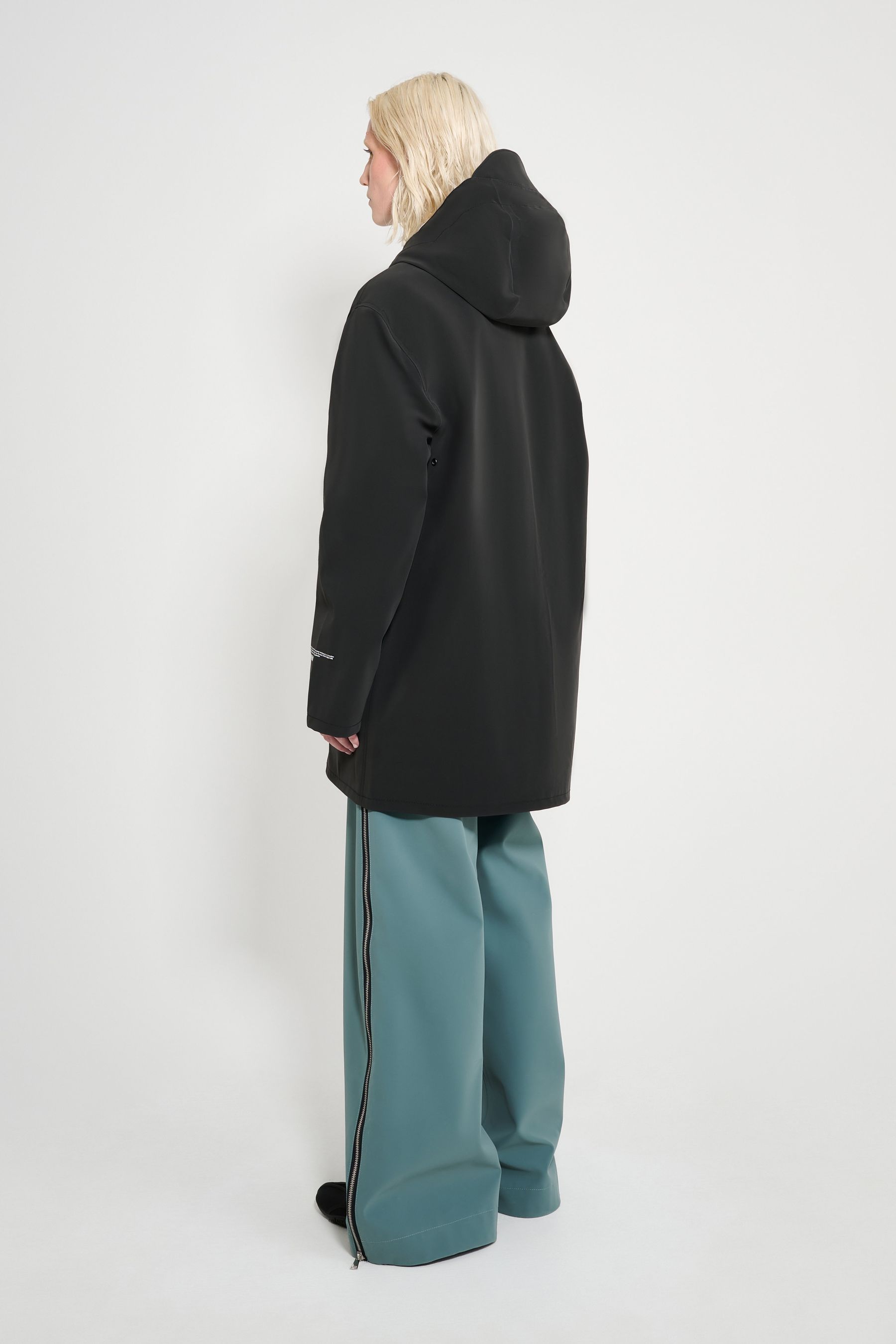 stutterheim stockholm patch black women jackets