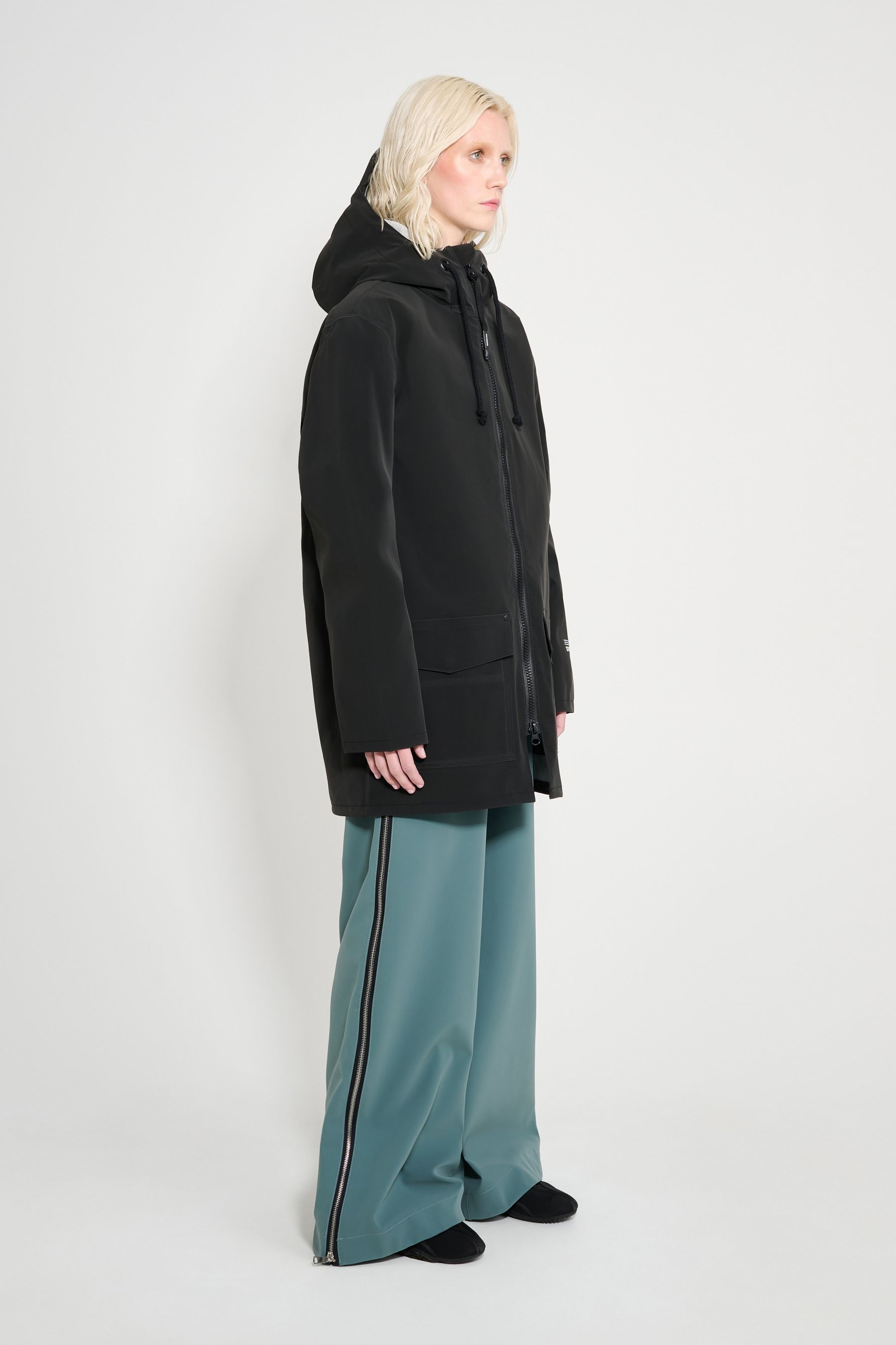 stutterheim stockholm patch black women jackets