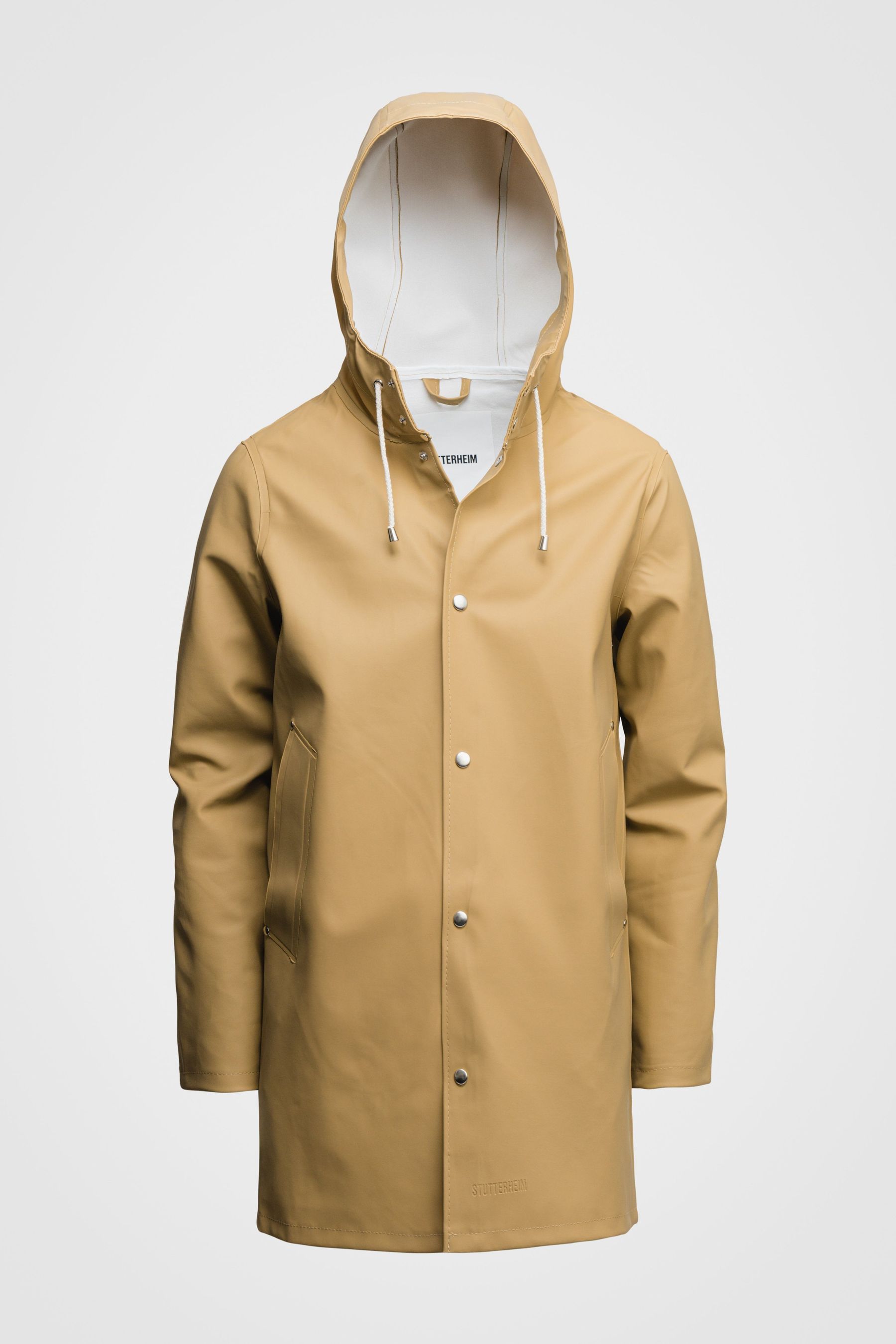 stutterheim stockholm raincoat sand men jackets raincoats