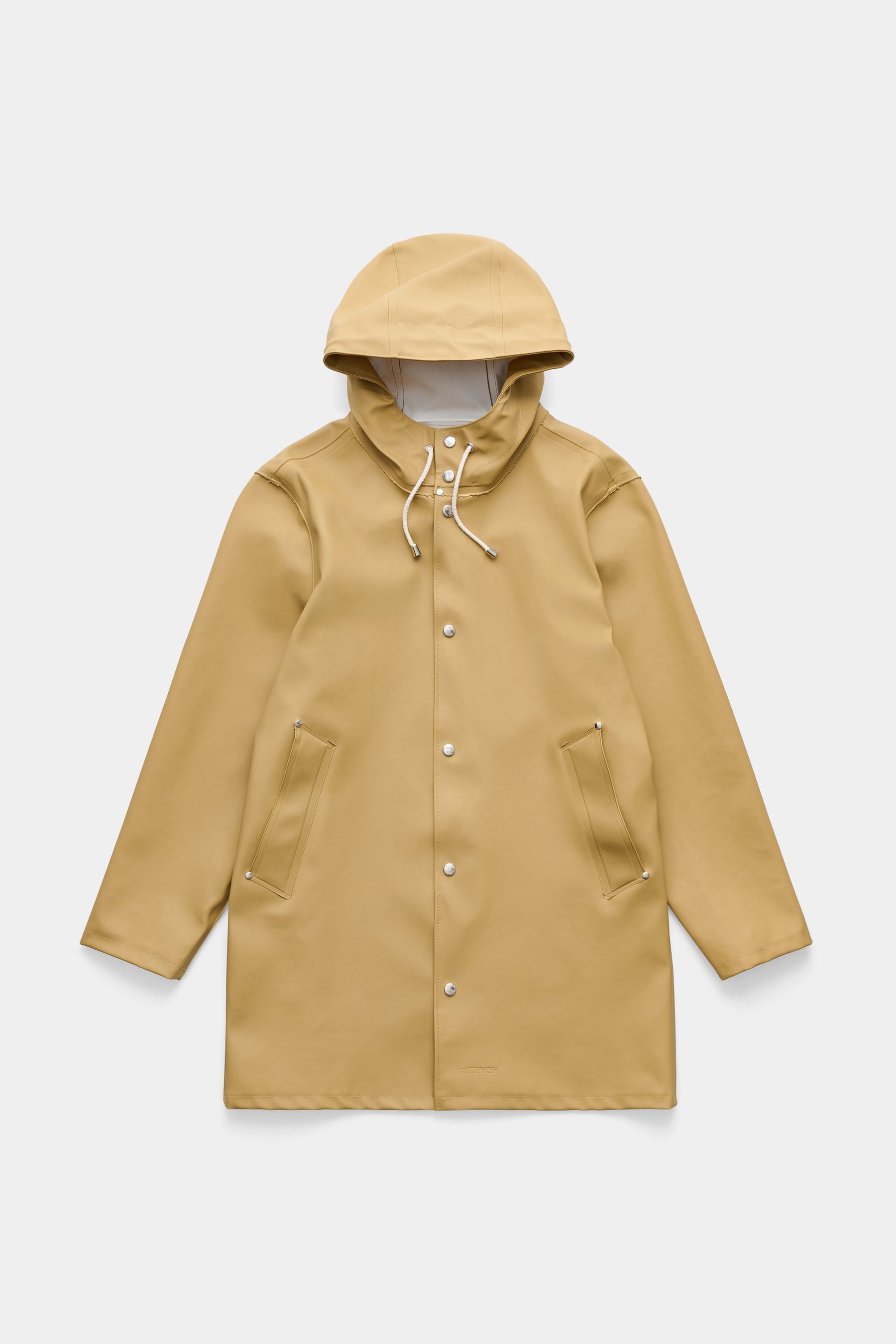 stutterheim stockholm raincoat sand men jackets raincoats