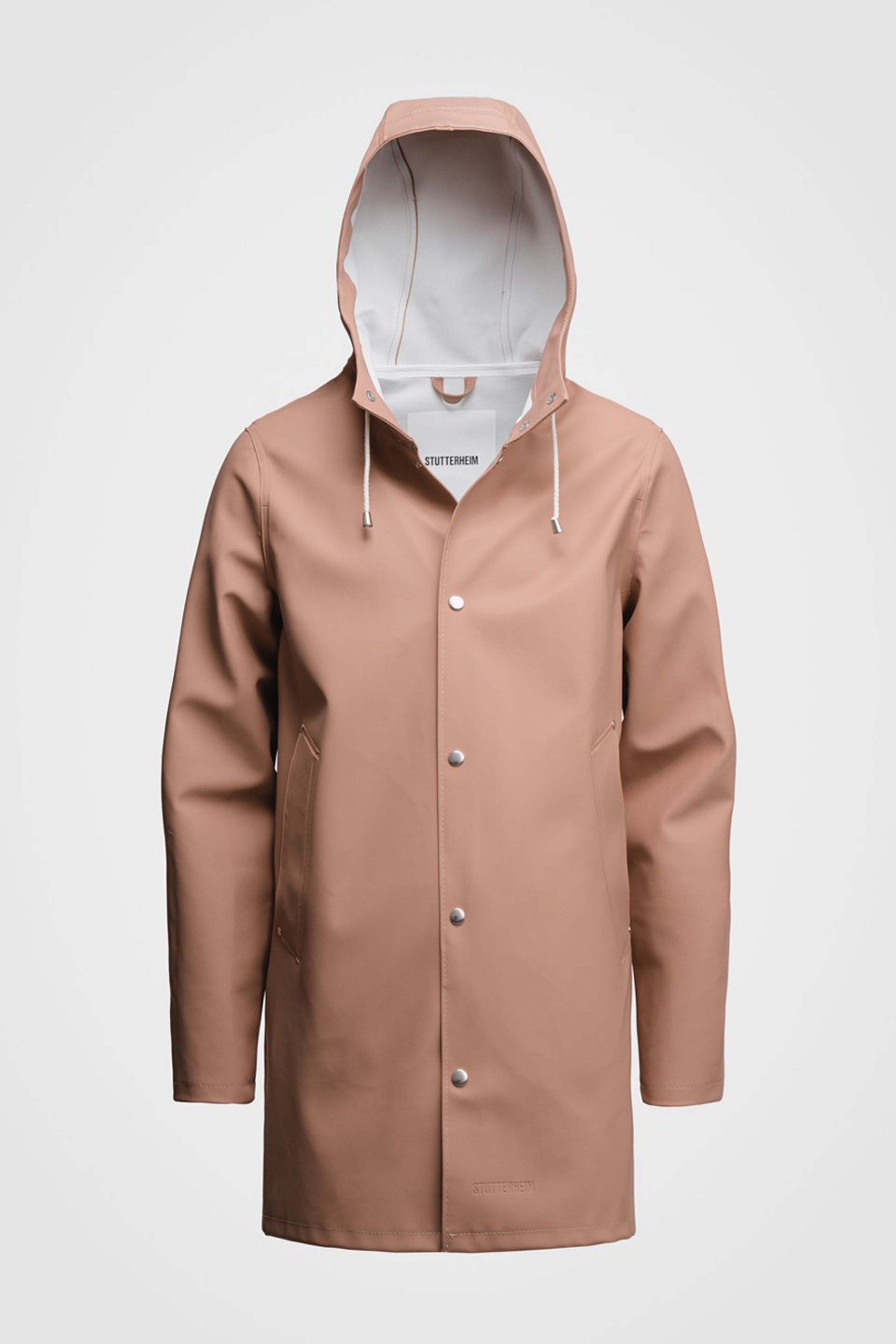 stutterheim stockholm raincoat sandalwood men jackets raincoats