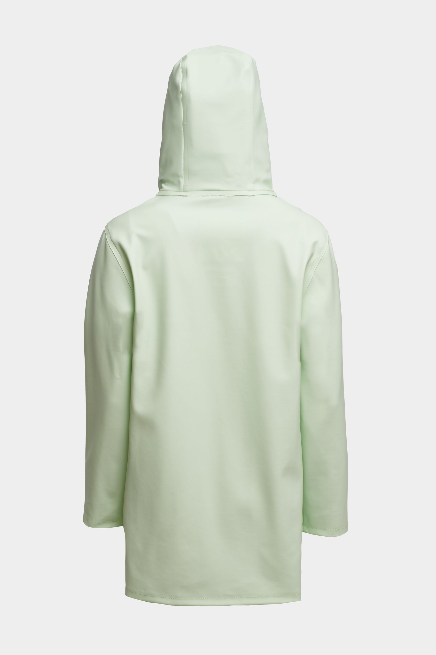 stutterheim stockholm raincoat seafoam green women jackets raincoats