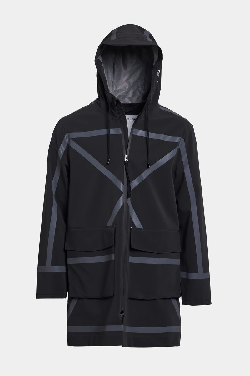 Stutterheim Stockholm Tape Matte Raincoat