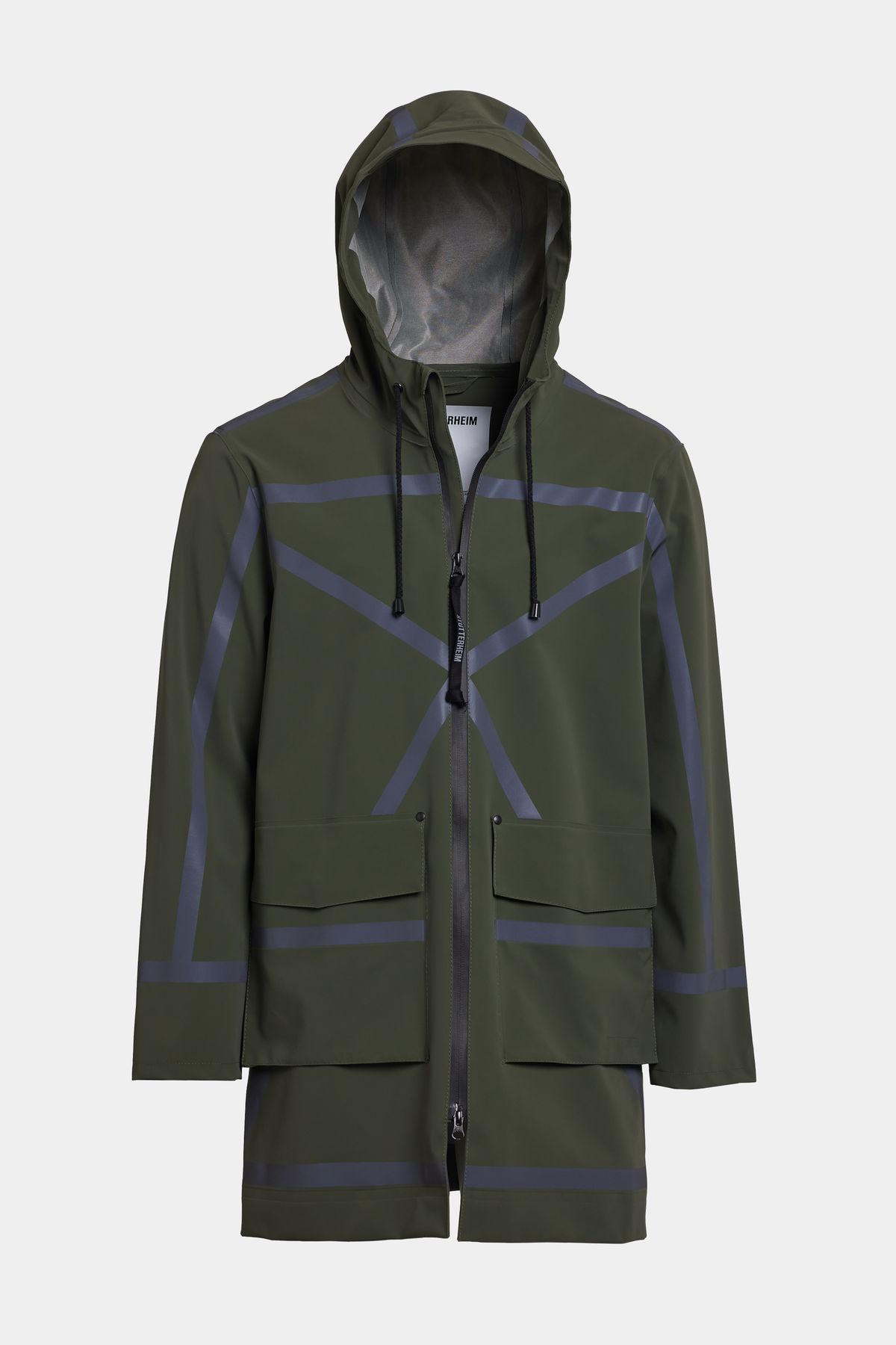 Stutterheim Stockholm Tape Matte Raincoat