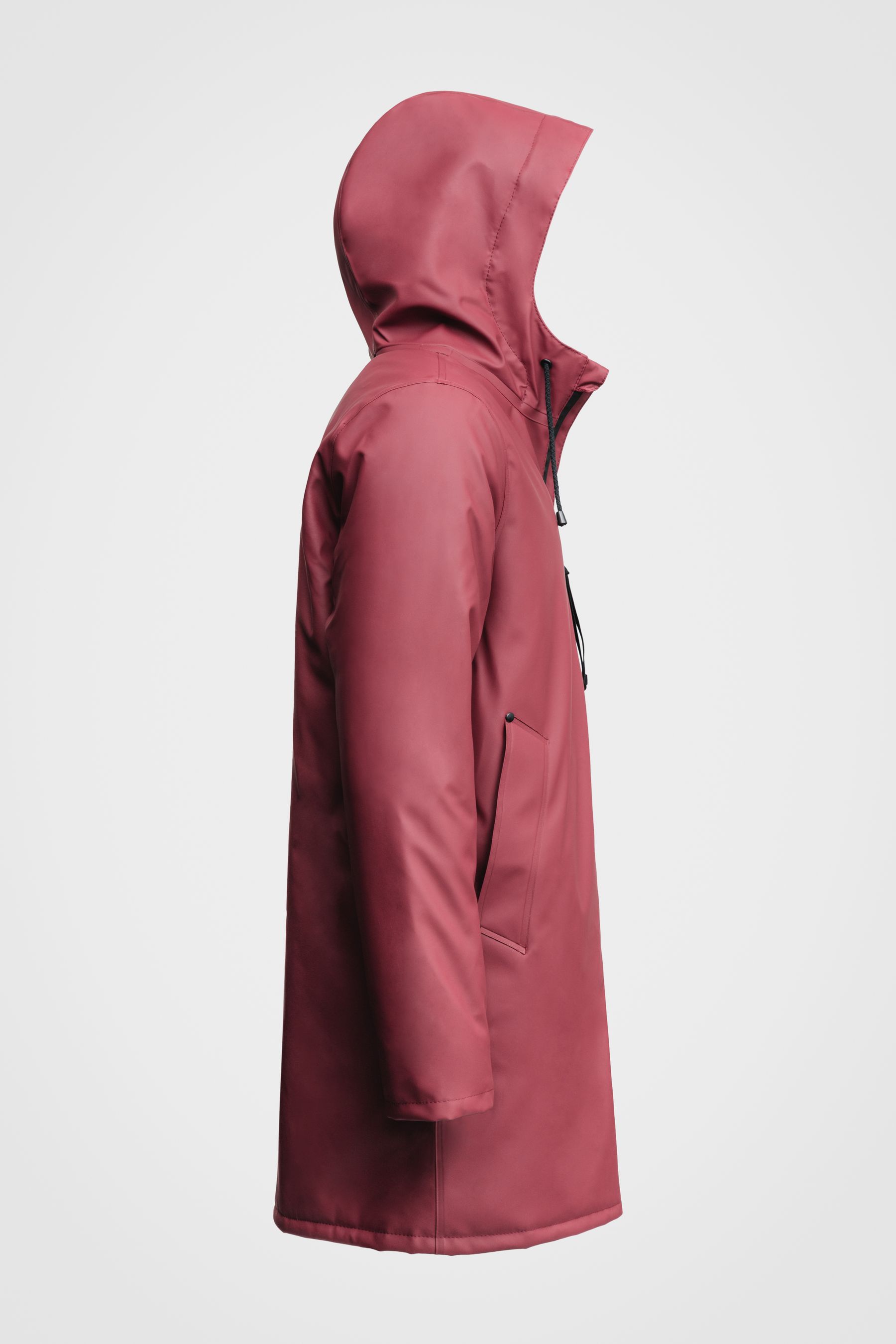 stutterheim stockholm winter jacket burgundy men jackets winter-coats