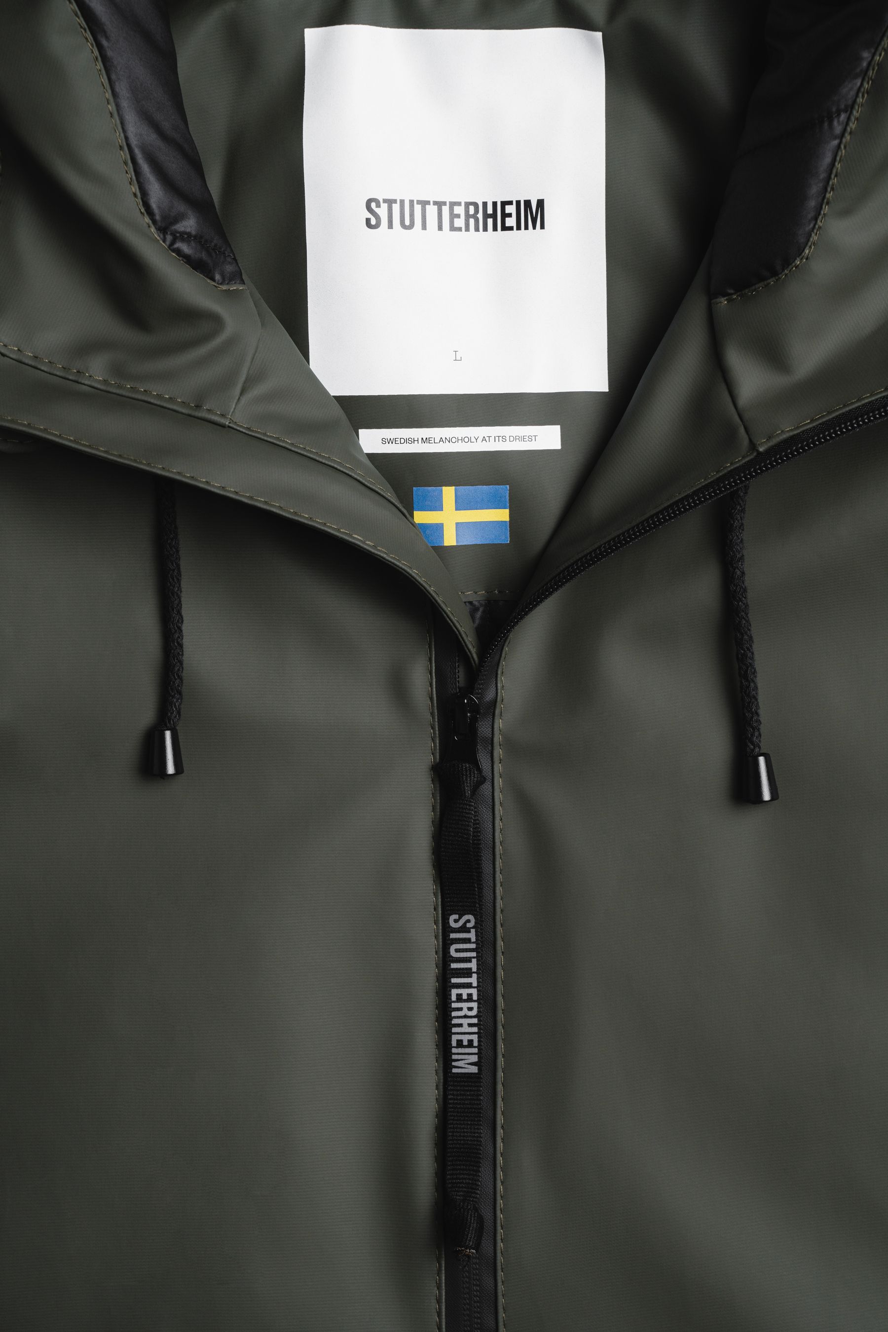 stutterheim stockholm winter jacket green men jackets winter-jackets