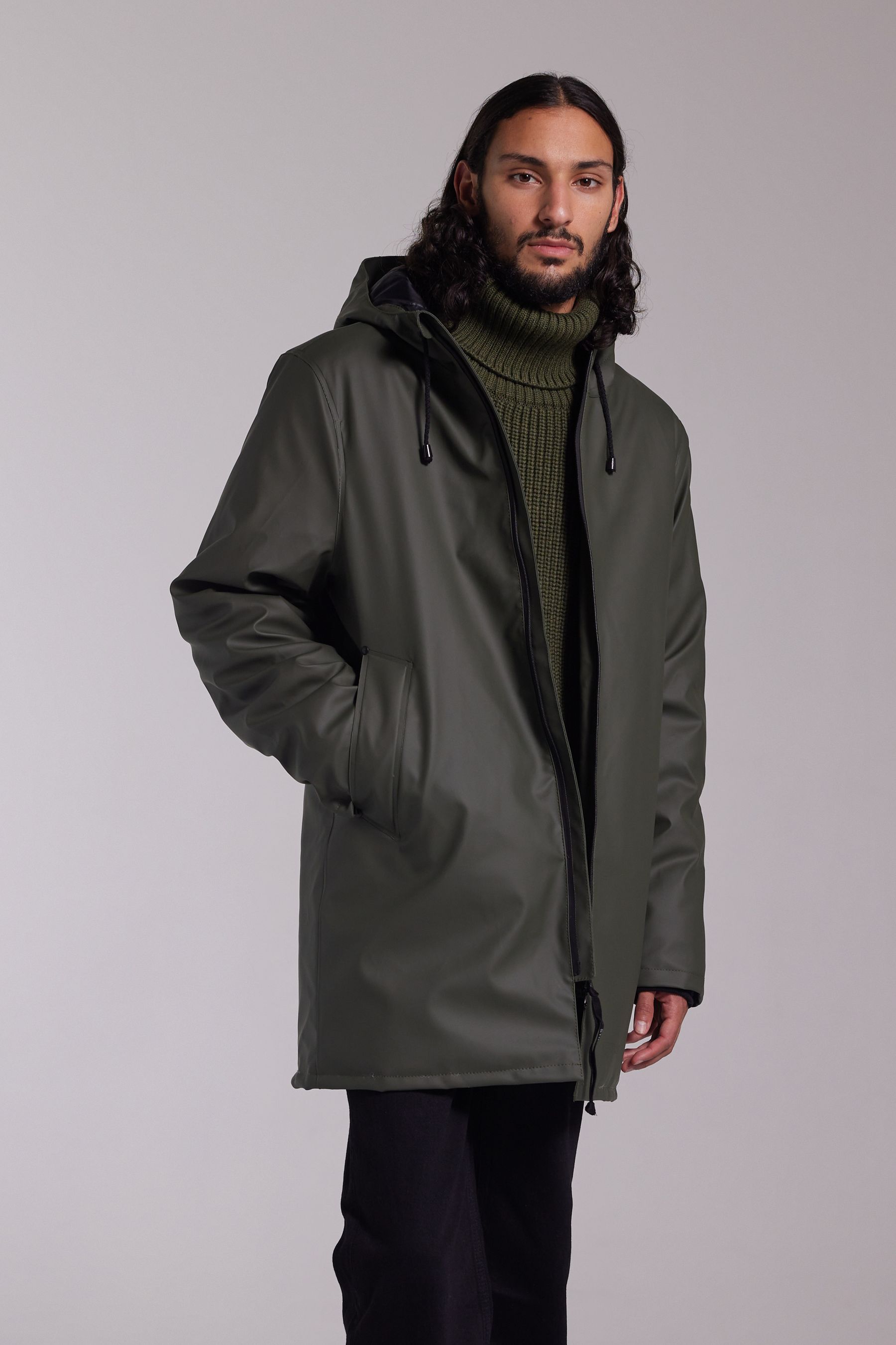 stutterheim stockholm winter jacket green men jackets winter-jackets