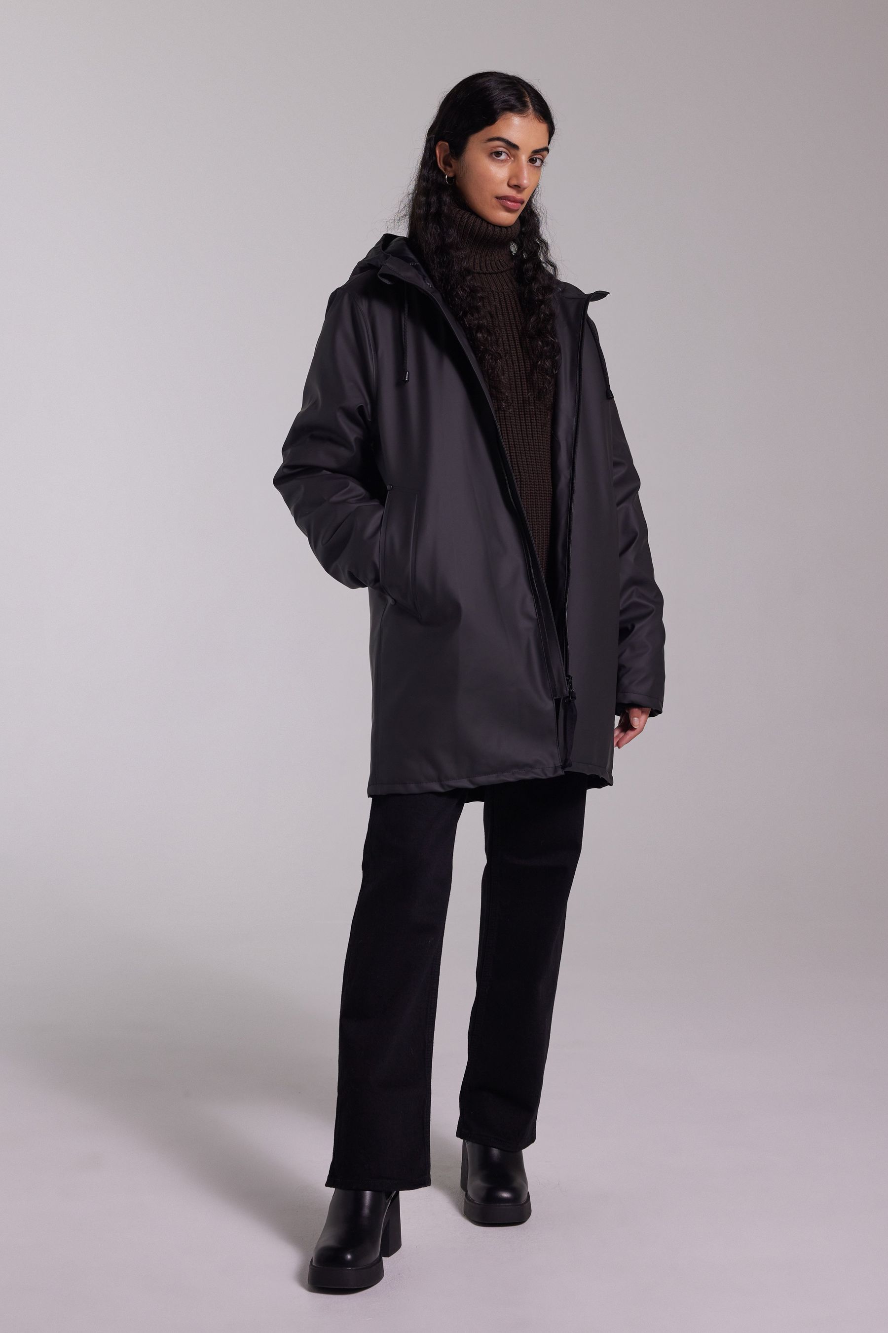 stutterheim stockholm winter jacket black men jackets winter-coats