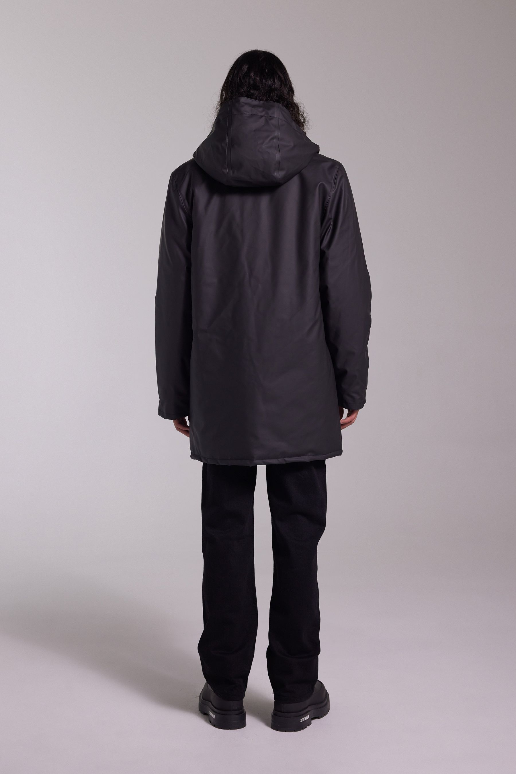 stutterheim stockholm winter jacket black women jackets winter-coats