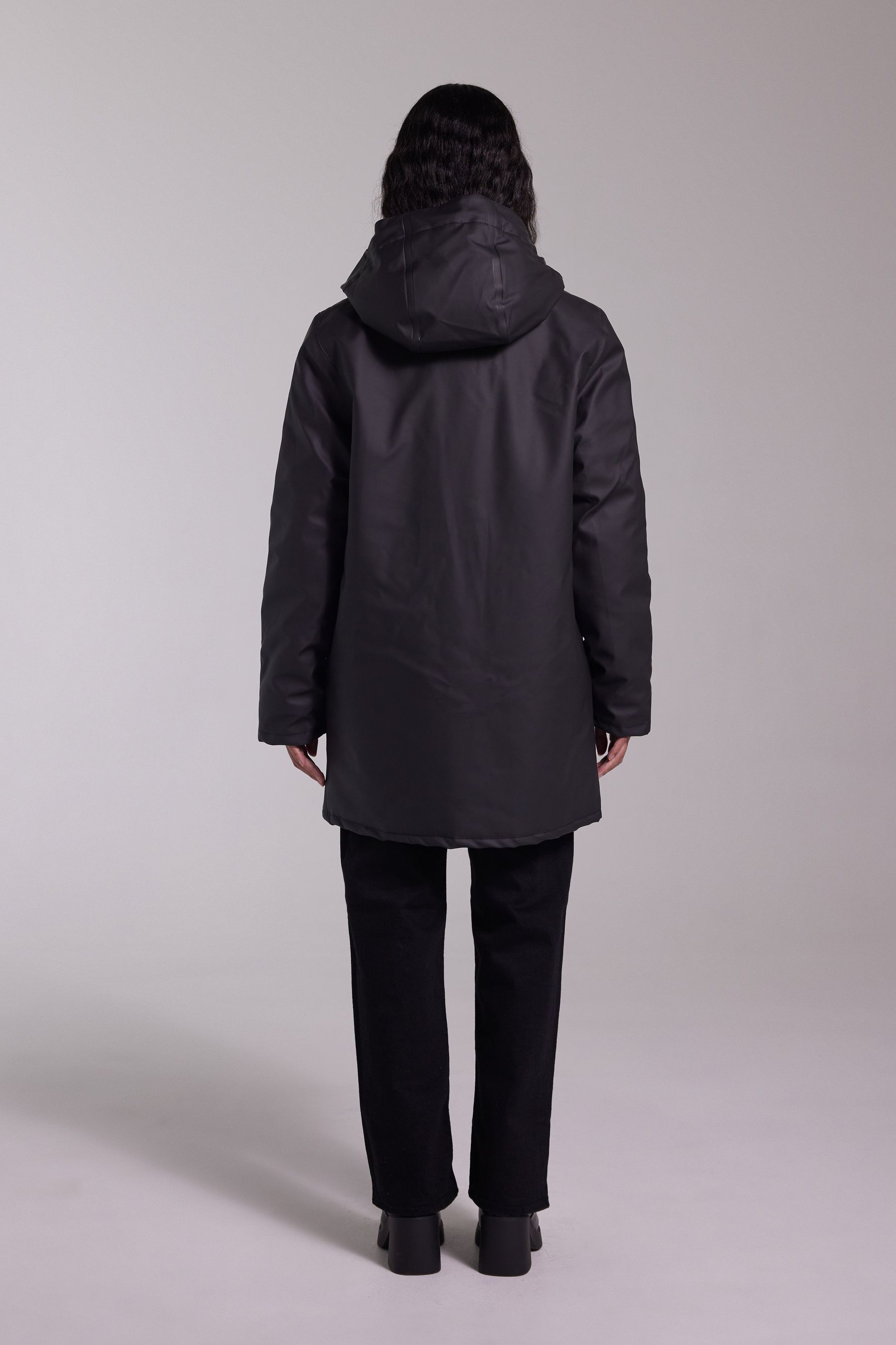 stutterheim stockholm winter jacket black women jackets winter-jackets