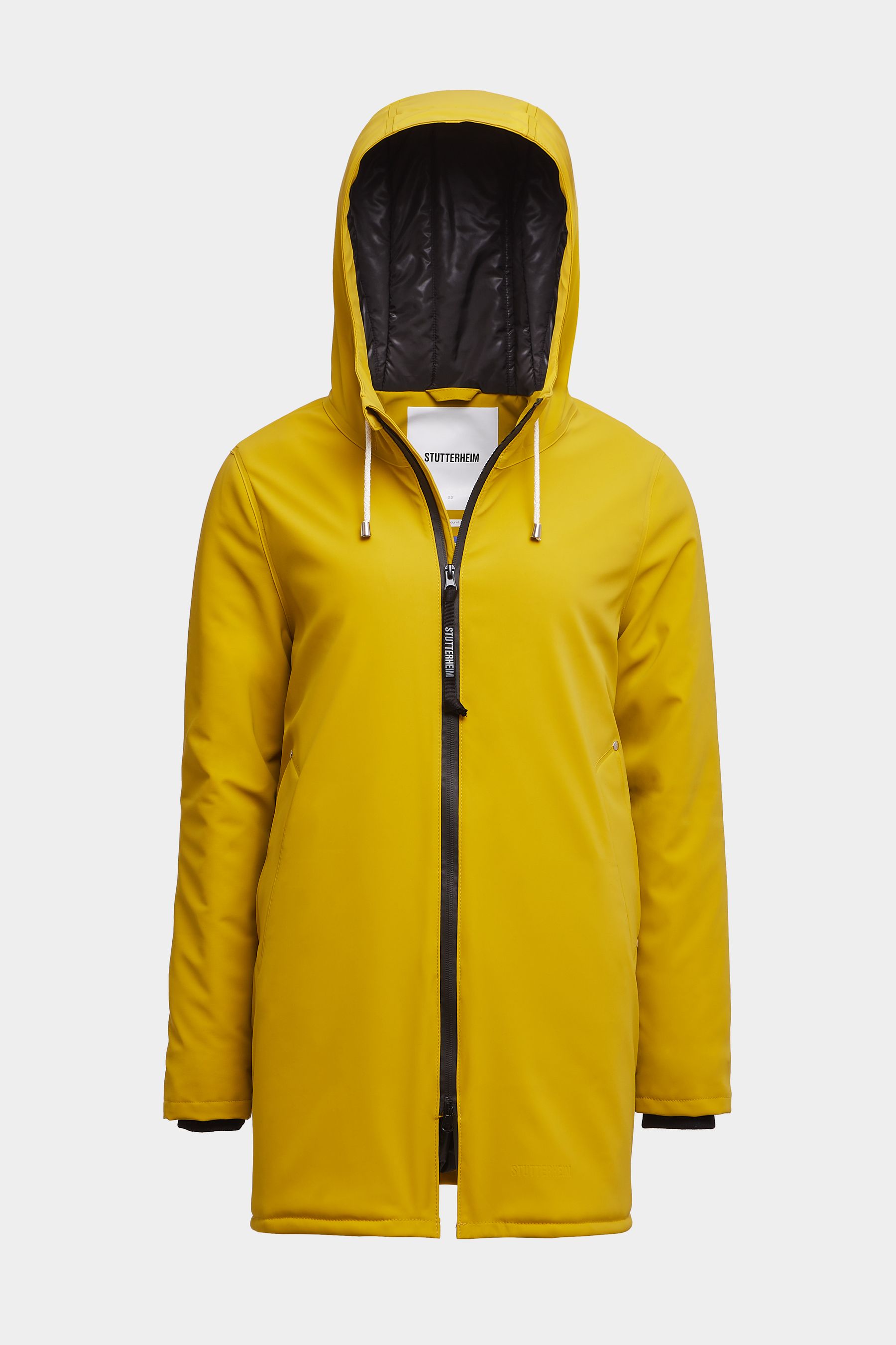 stutterheim stockholm winter matte jacket gold men jackets winter-coats