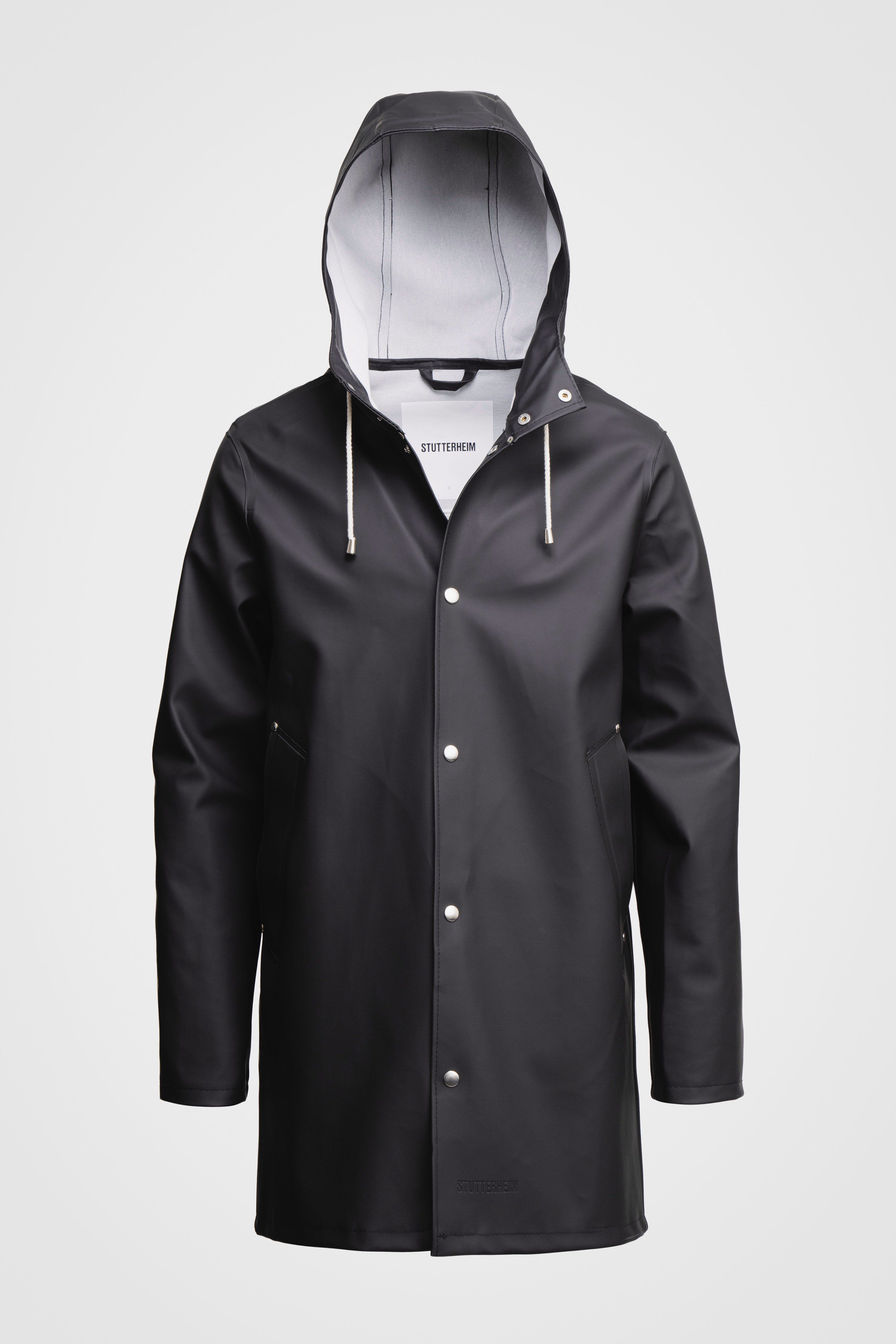 thumbnail image 2 of Stutterheim Stockholm Mini Raincoat For Kids – Unisex, Cotton/Polyester With PVC Coating, Made In Poland 2 of 6