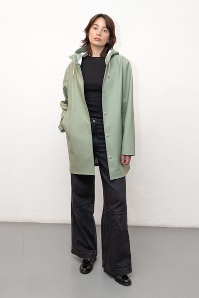 Stockholm Raincoat Khaki Green | STUTTERHEIM US Stockholm Raincoat Khaki Green | STUTTERHEIM US