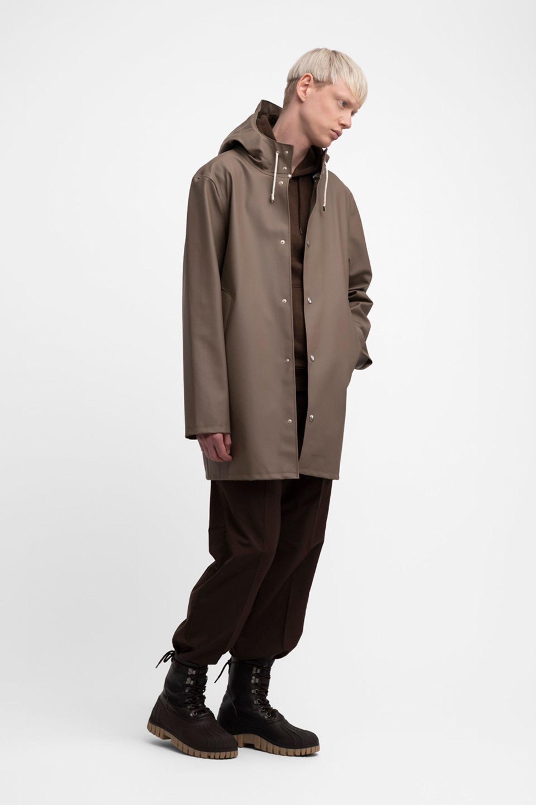 stutterheim stockholm raincoat mole women jackets raincoats